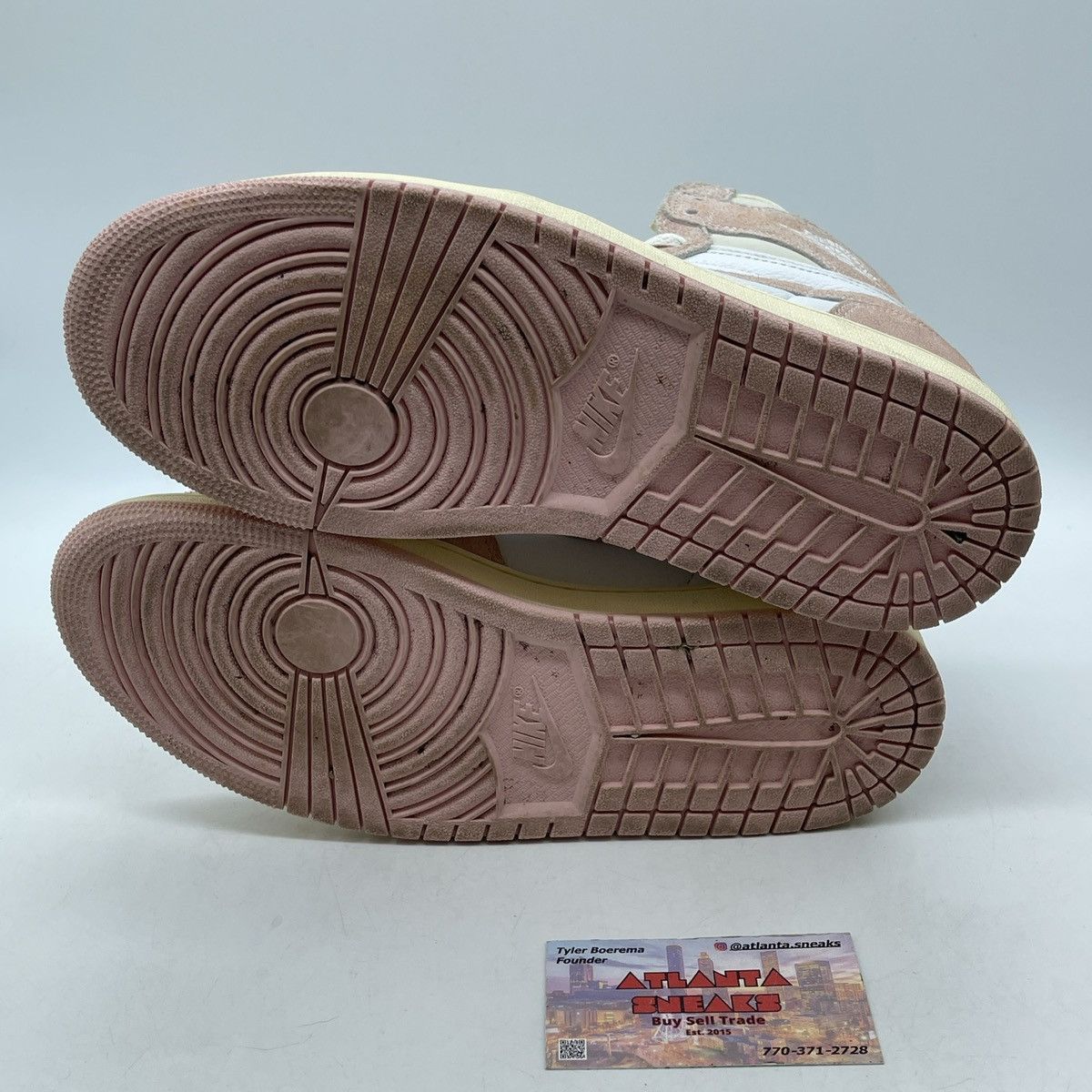 Jordan Brand Wmns air Jordan 1 high washed pink Size US 9.5 / IT 39.5 - 7 Thumbnail