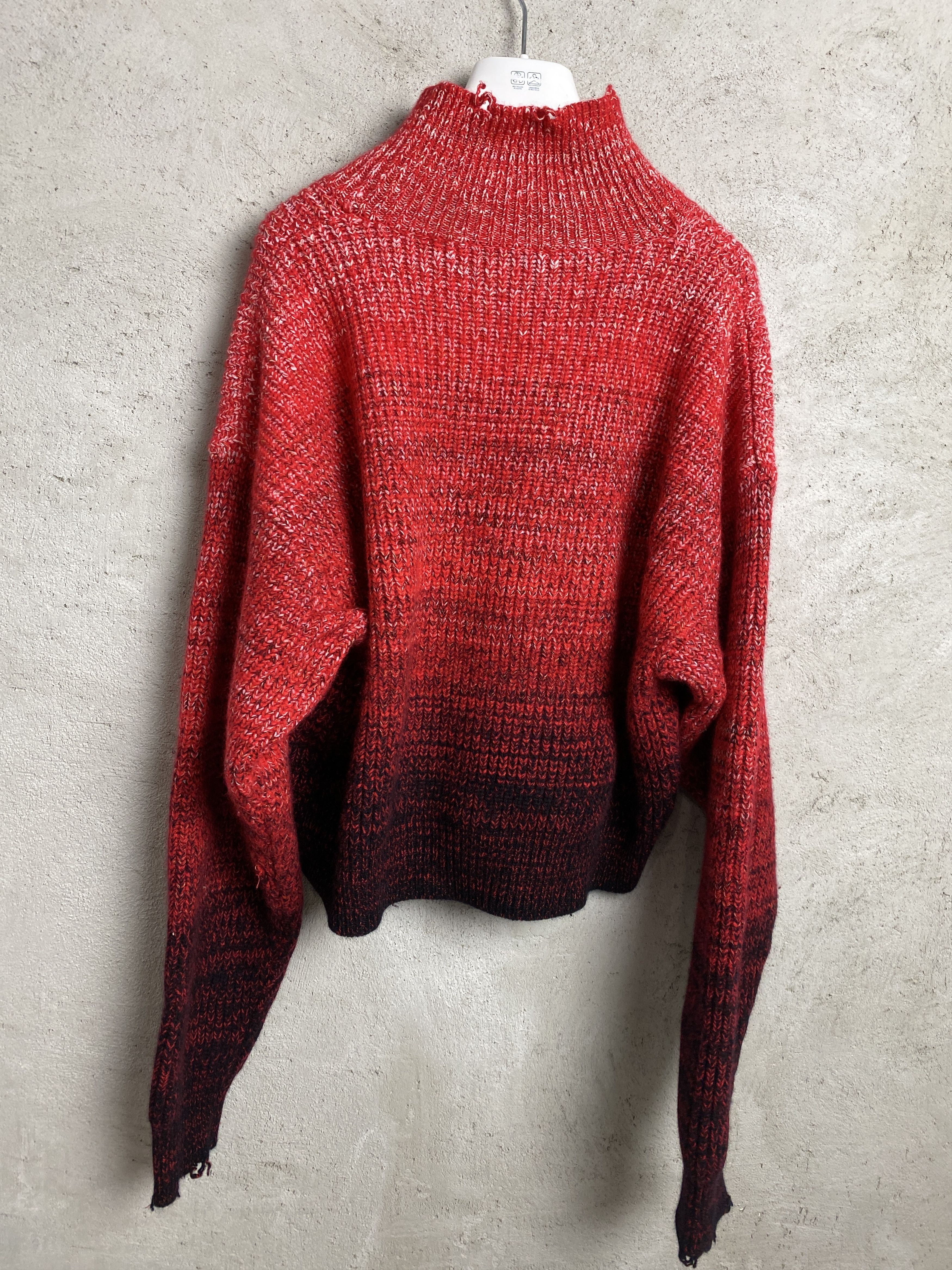Helmut Lang Helmut Lang runway sweater gradient knitwear rare Size US S / EU 44-46 / 1 - 7 Thumbnail