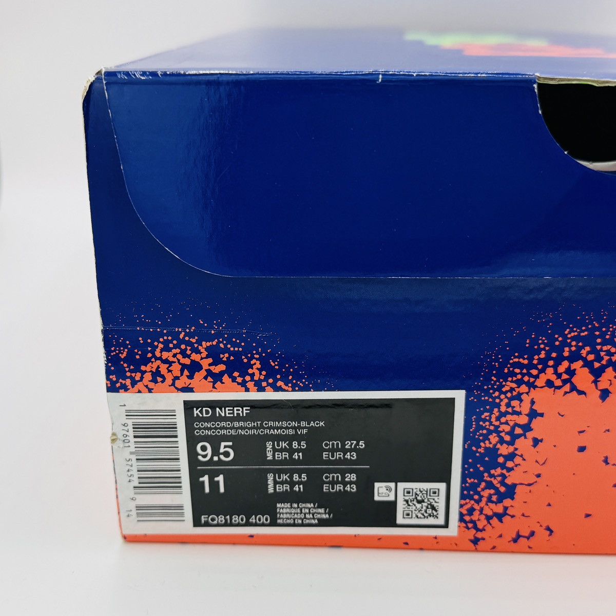 Nike Nike KD 4 NERF Multicolor Basketball Sneakers - 2024 Shoe Size US 9.5 / EU 42-43 - 10 Thumbnail