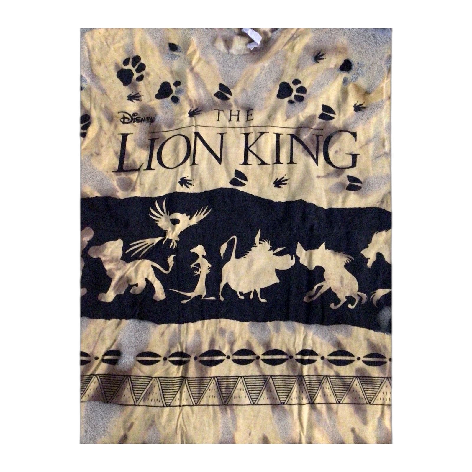 Disney Vintage 90's Disney The Lion King AOP Shirt 2XL Shirt Size US XXL / EU 58 / 5 - 3 Thumbnail