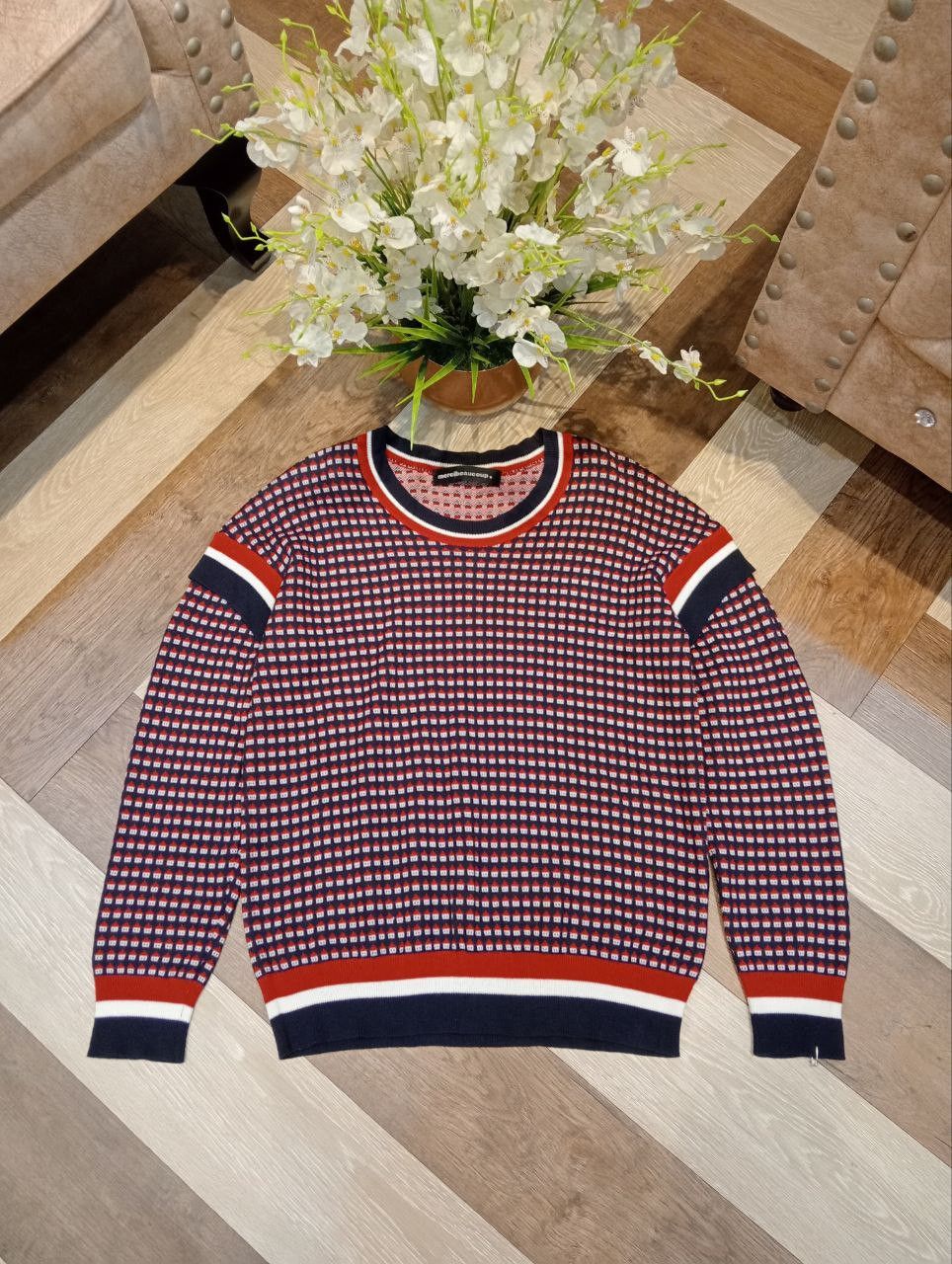 mercibeaucoup ISSEY MIYAKE MERCIBEAUCOUP SAMPLE RARE VINTAGE KNIT SWEATER Size US M / EU 48-50 / 2 - 2 Thumbnail