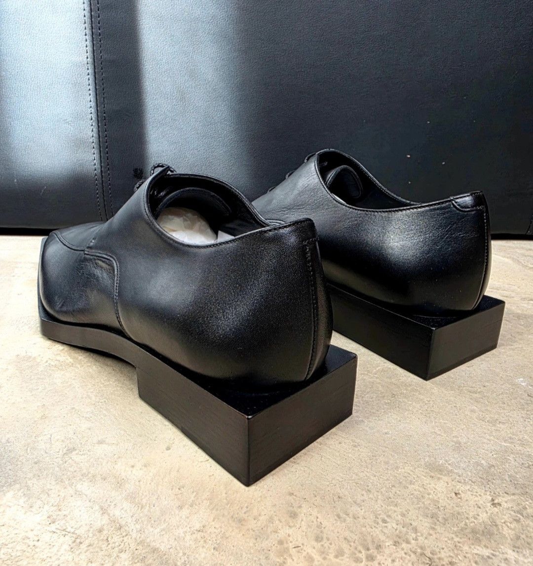 Balenciaga Balenciaga derbies in black smooth leather Size US 11 / EU 44 - 5 Thumbnail