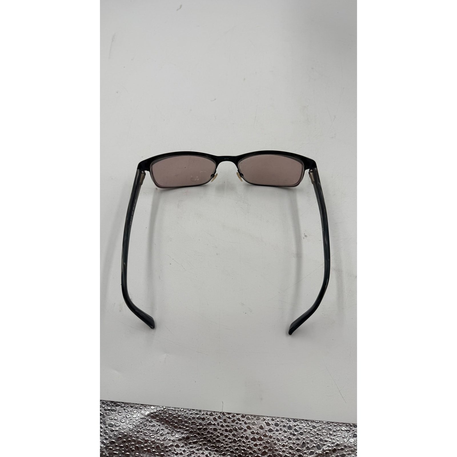 Other Michael Ryen Europa Eyeglasses Frame Men's Black Rectangular Size ONE SIZE - 5 Thumbnail