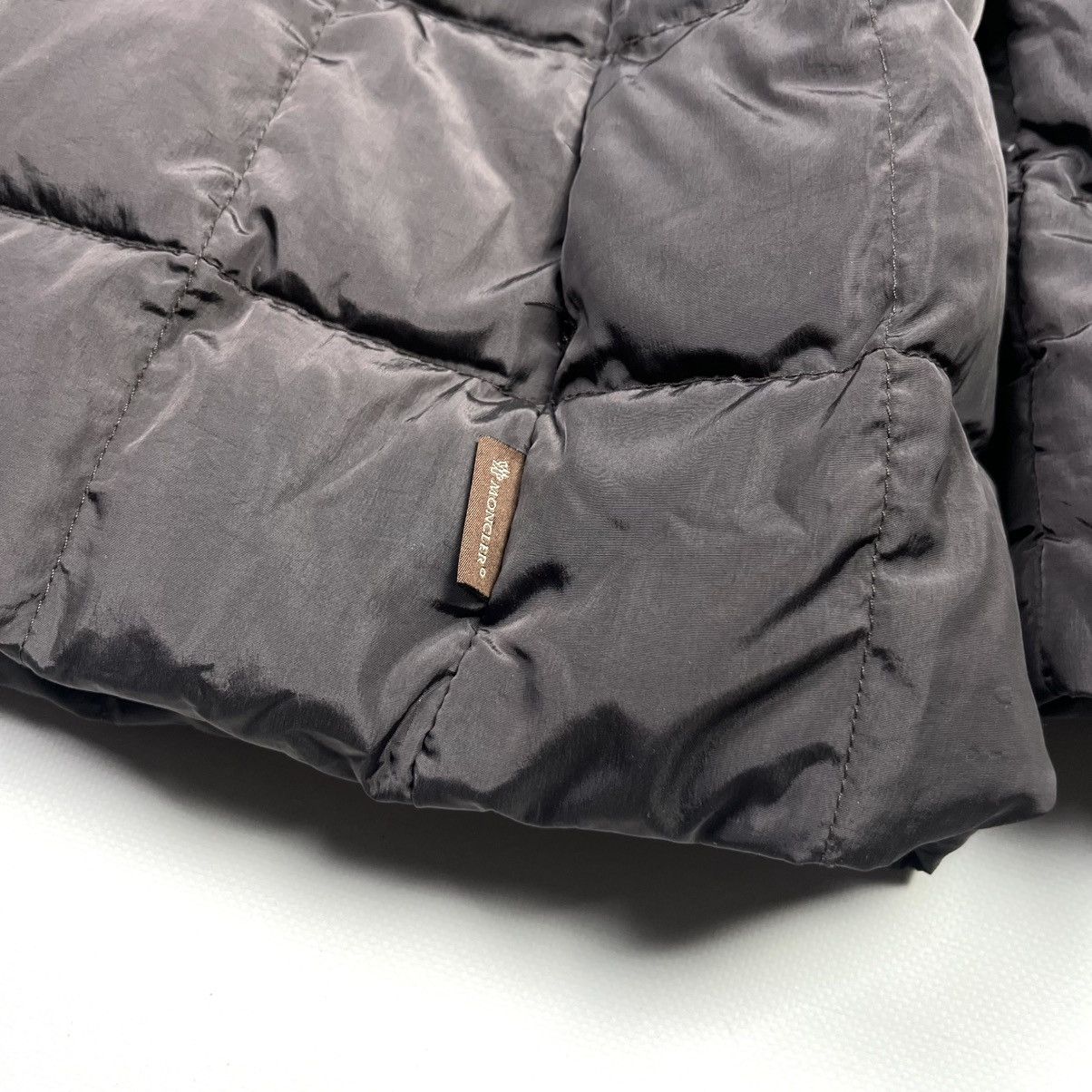 Moncler × Vintage Moncler Vintage Long Brown Jacket Luxury Streetwear Womens Size XS / US 0-2 / IT 36-38 - 4 Thumbnail