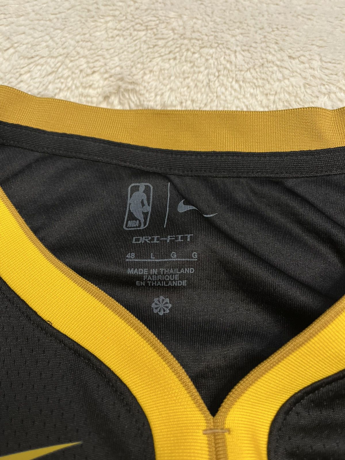 Nike Nike NBA Golden State Warriors Klay Thompson City Jersey Size US L / EU 52-54 / 3 - 7 Thumbnail