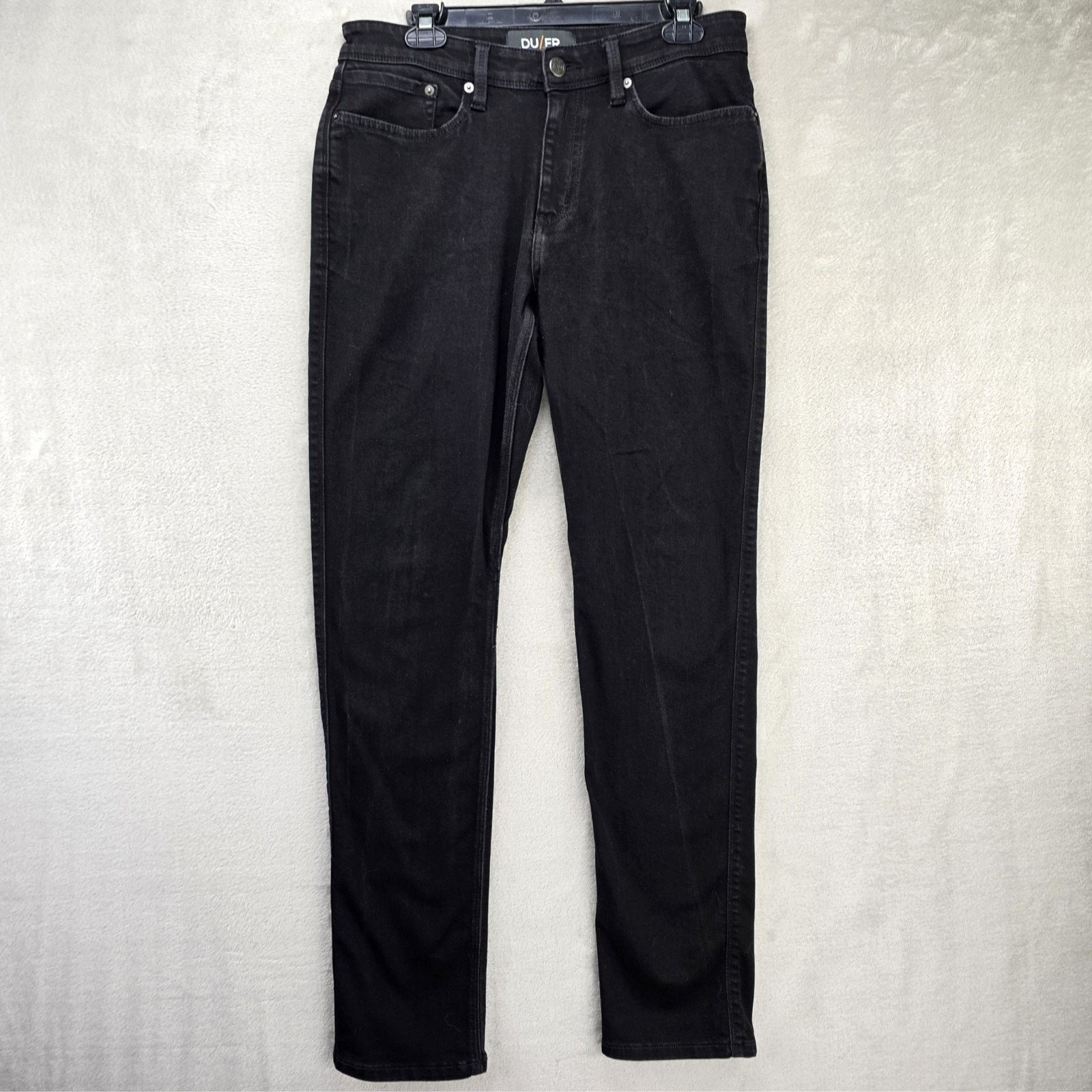 DUER DU/ER Duer Relaxed Taper Jeans Mens 31x34 (Fit 32x32.5) Size US 31 - 1 Thumbnail