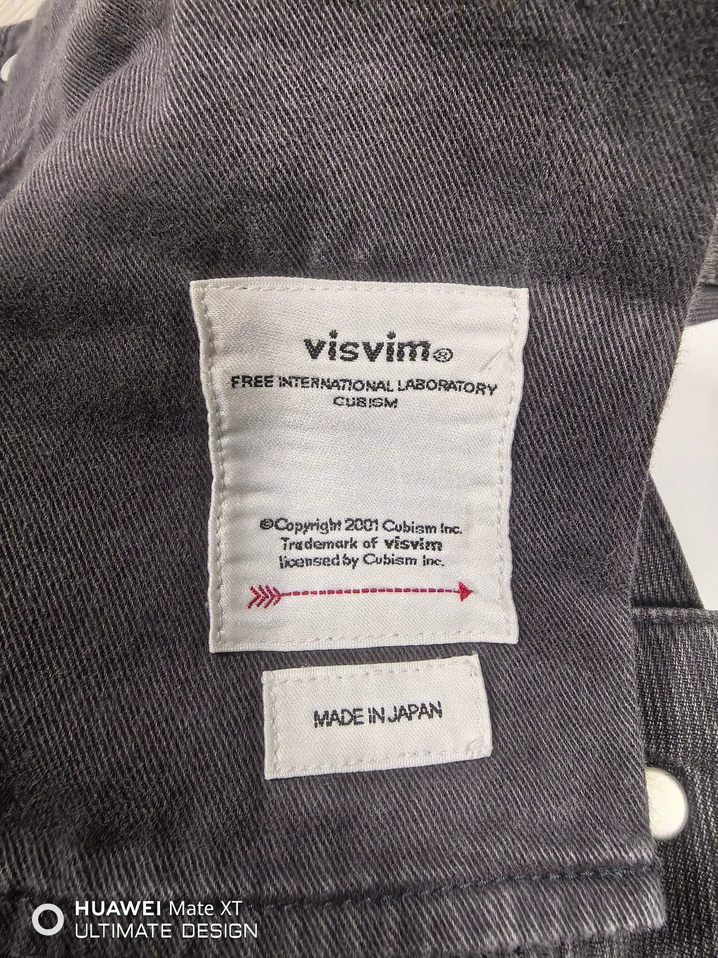 Visvim VISVIM FLUXUS 03 Washed Pique Straight Black Pants Size US 36 / EU 52 - 4 Thumbnail