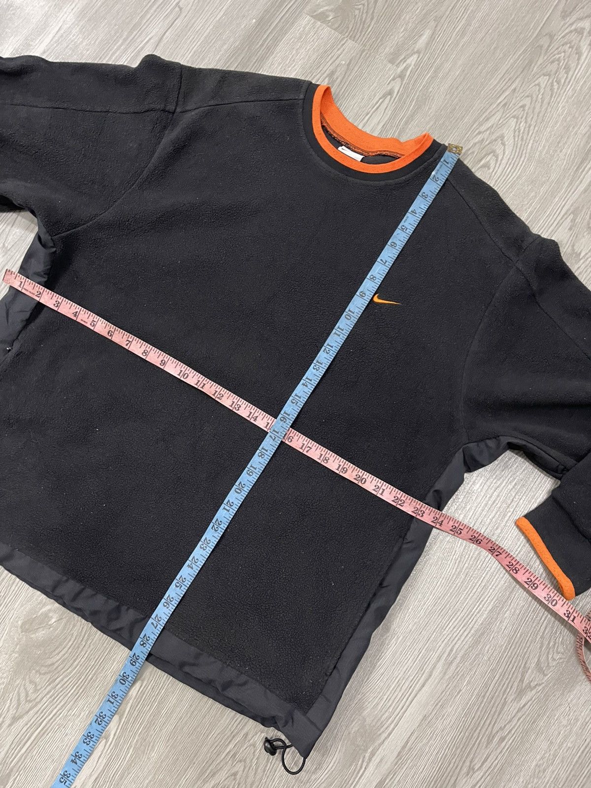Nike × Vintage Y2K Nike Fleece jumper pullover Size US L / EU 52-54 / 3 - 11 Thumbnail
