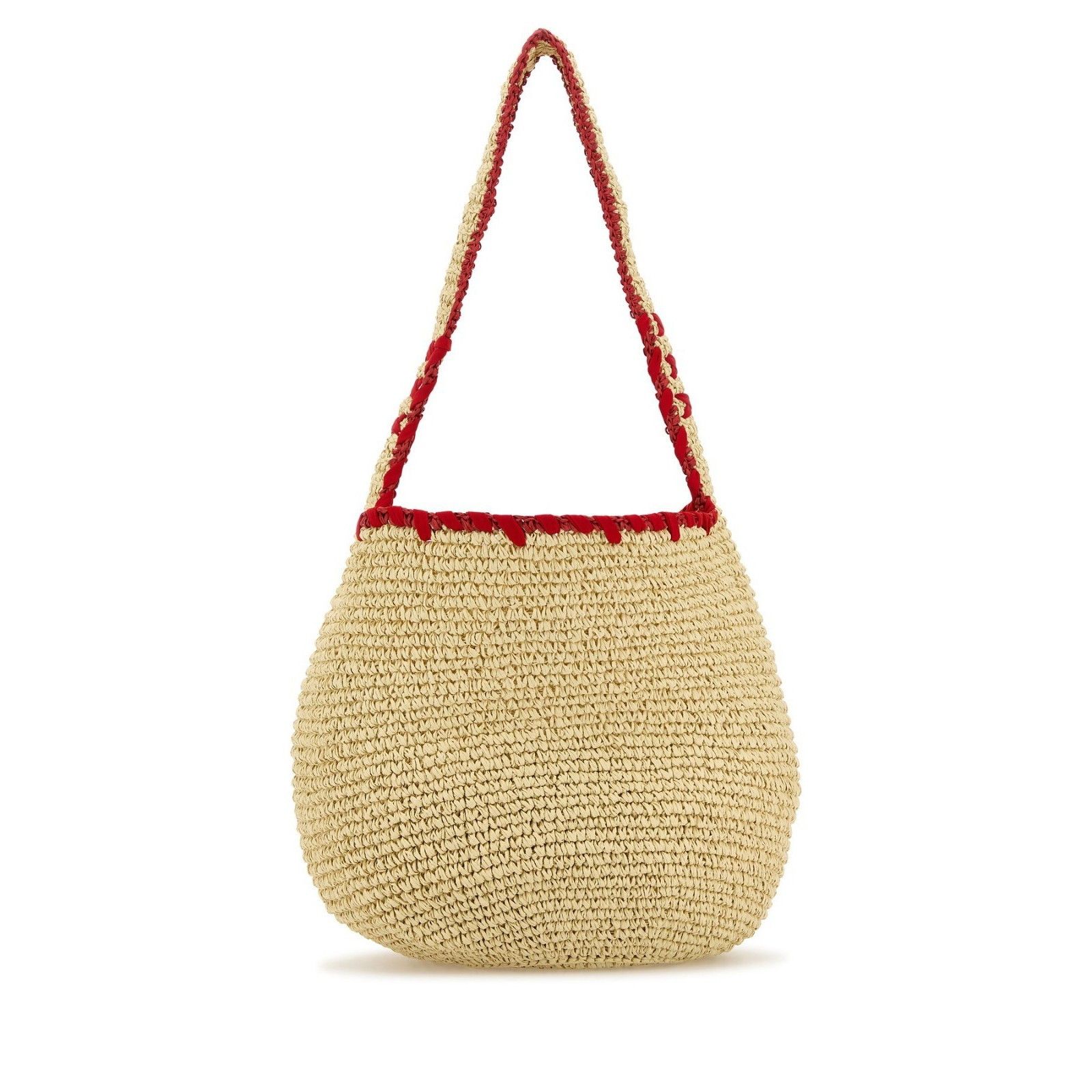 Marni MARNI Natural Brown Red Raffia Shoulder Bag New & Authentic Size ONE SIZE - 3 Thumbnail
