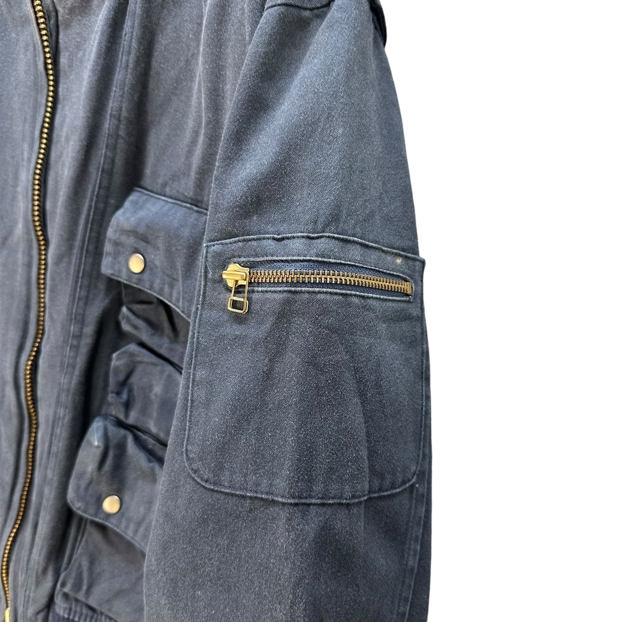BIGI JUST BIGI Multipocket Rare Design Bomber Jacket #A51-1181 Size US S / EU 44-46 / 1 - 8 Thumbnail