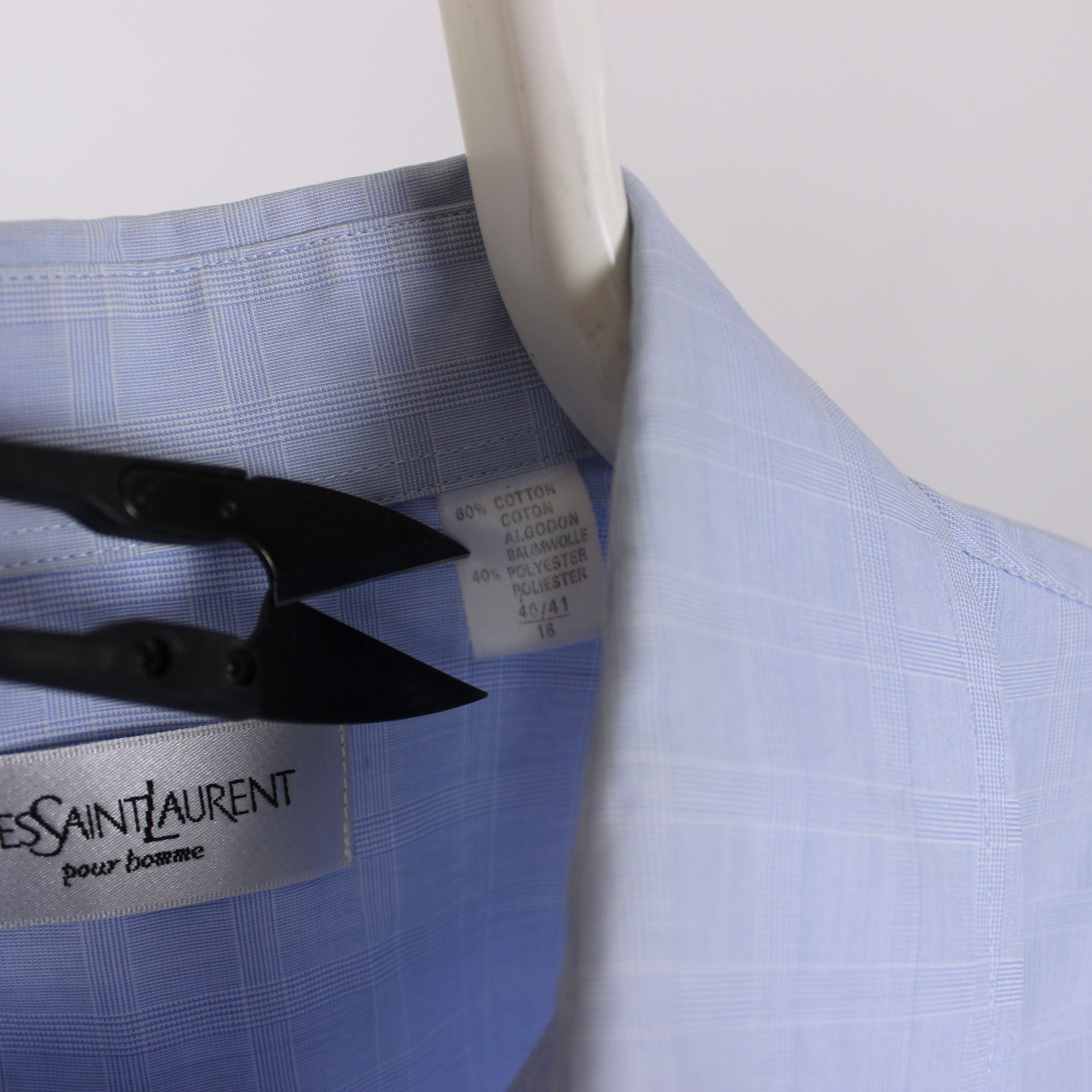 Yves Saint Laurent Yves Saint Laurent YSL shirt men button ups M Size US M / EU 48-50 / 2 - 5 Thumbnail