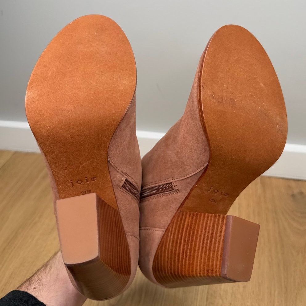 Joie NEW Joie Diya Open Toe High Heel Zippered Leather Bootie Size US 9.5 / IT 39.5 - 10 Thumbnail