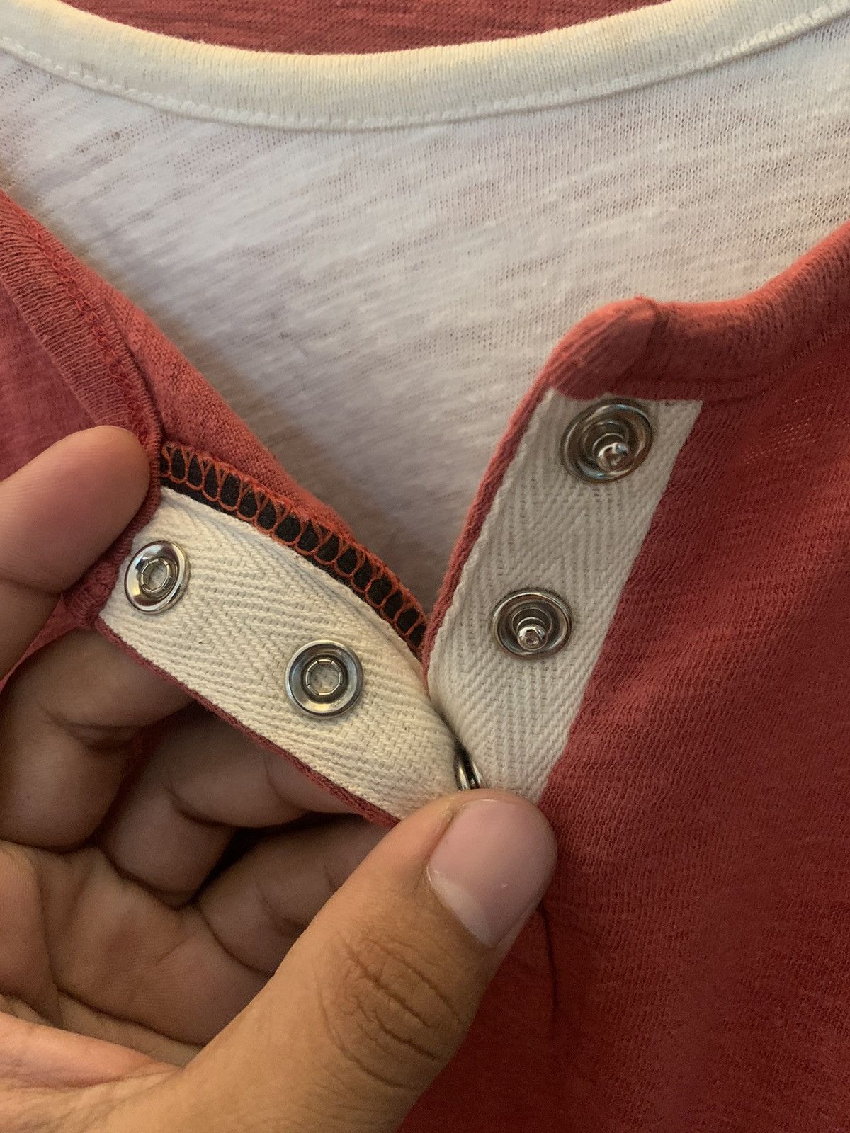 14th Addiction × If Six Was Nine × Yasuyuki Ishii Japanese doubel layer Button bondage ifsixwasnine styel Size US L / EU 52-54 / 3 - 7 Thumbnail
