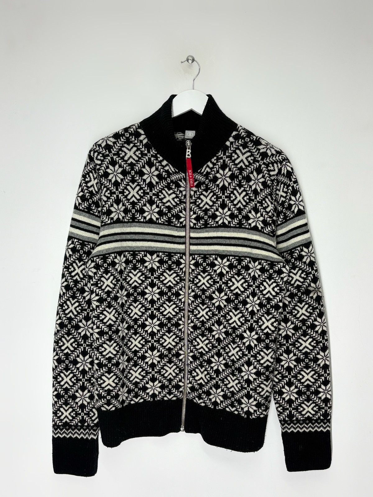 Bogner Bogner Fire+Ice Fair Isle Scandinavian Knit Men’s Sweater Size US M / EU 48-50 / 2 - 1 Thumbnail