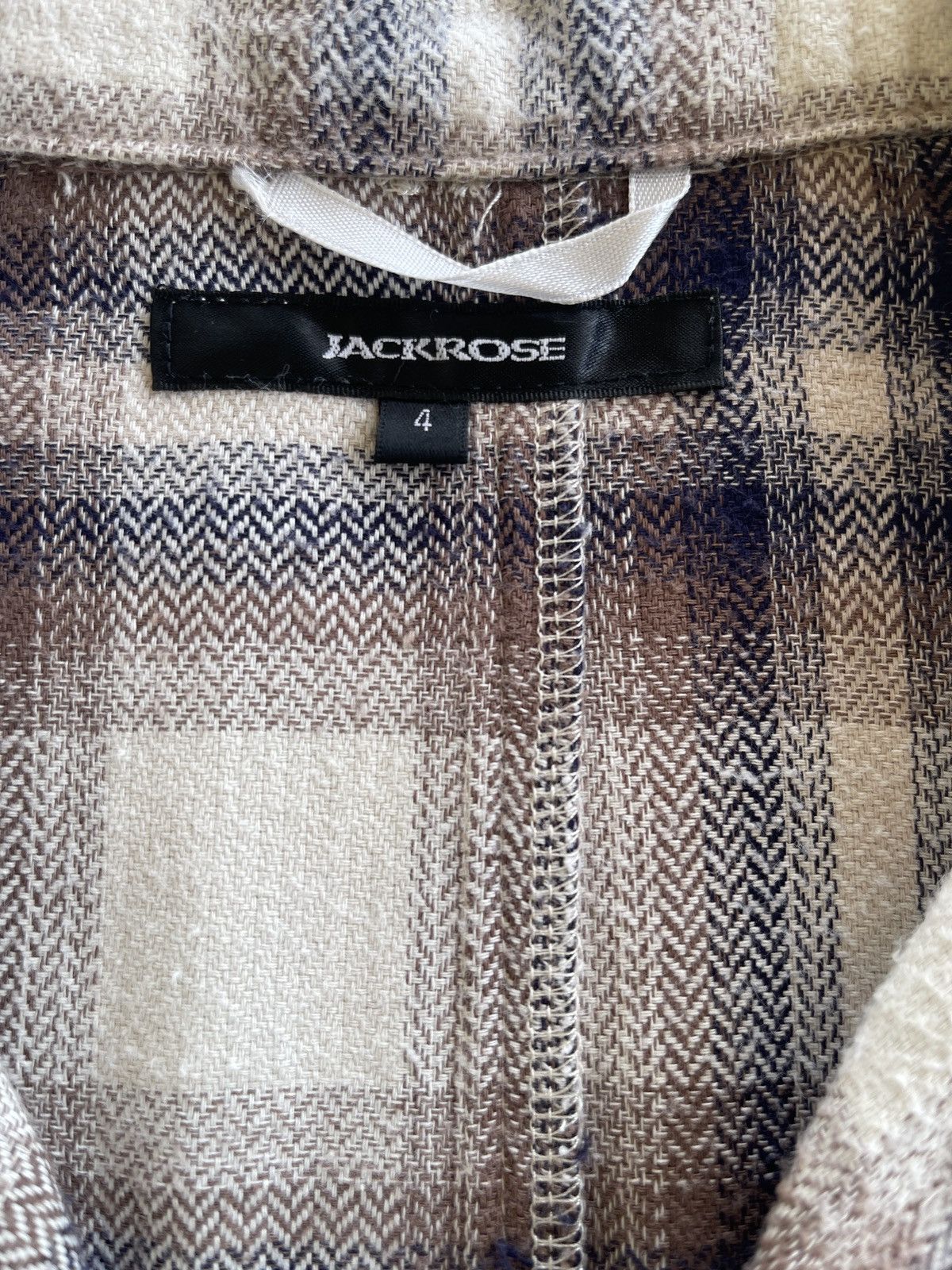 JACKROSE Jackrose Checked Flannel Coat Size US L / EU 52-54 / 3 - 9 Thumbnail