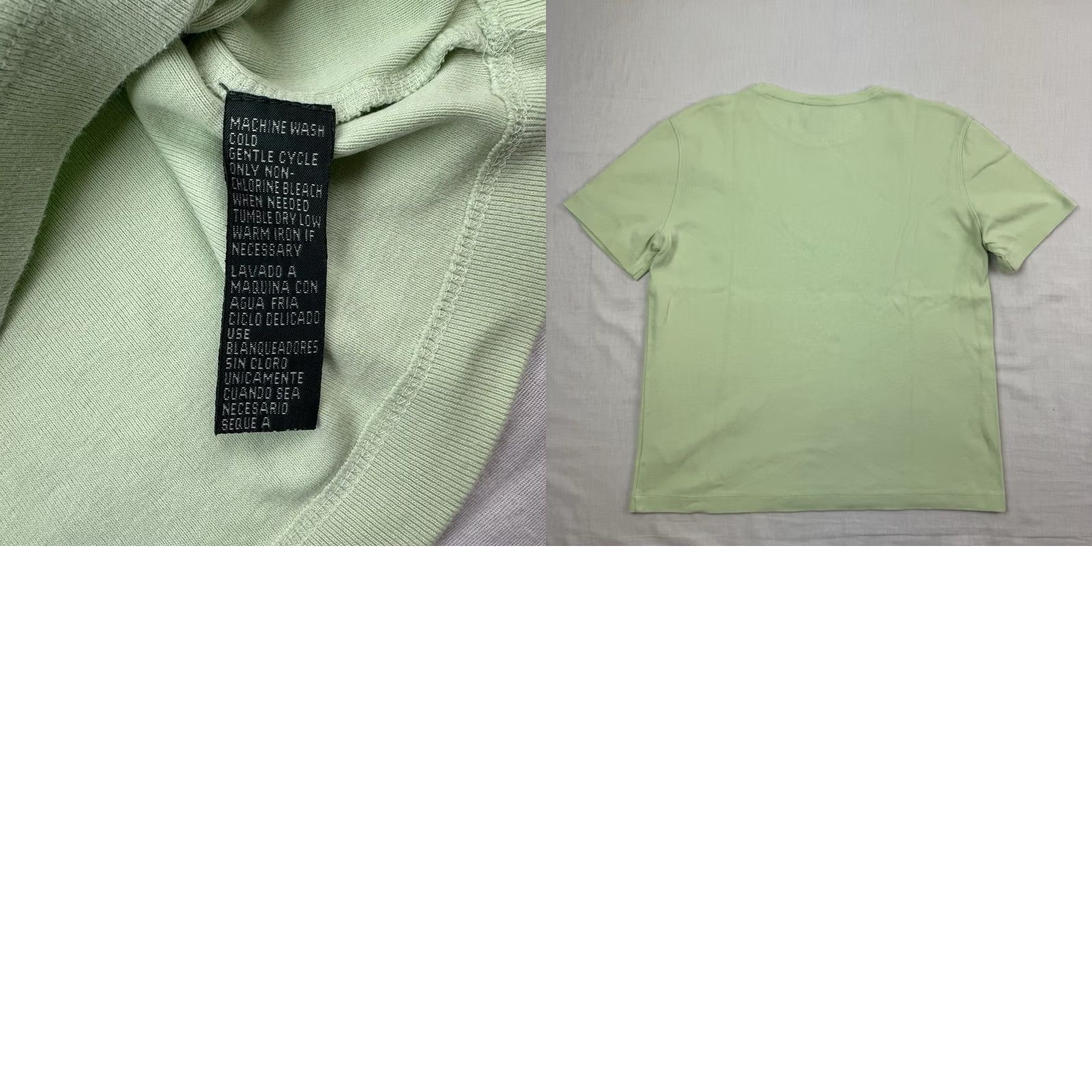 Ralph Lauren VINTAGE Lauren Ralph Lauren T Shirt Womens Large Green Designer Y2K Size L / US 10 / IT 46 - 8 Thumbnail