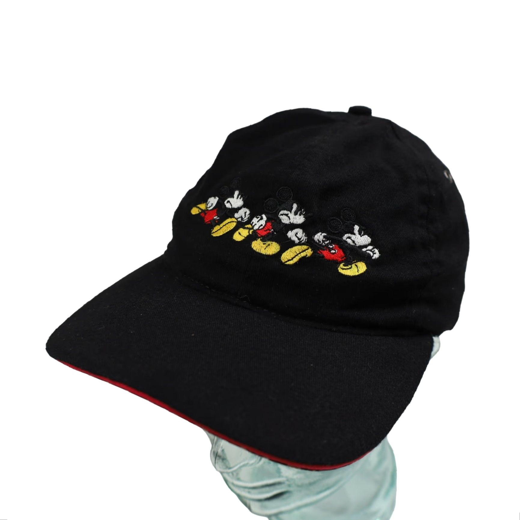 Disney VINTAGE Disney Mickey Mouse Animation Cap Black Baseball Hat OS Men Size ONE SIZE - 2 Thumbnail