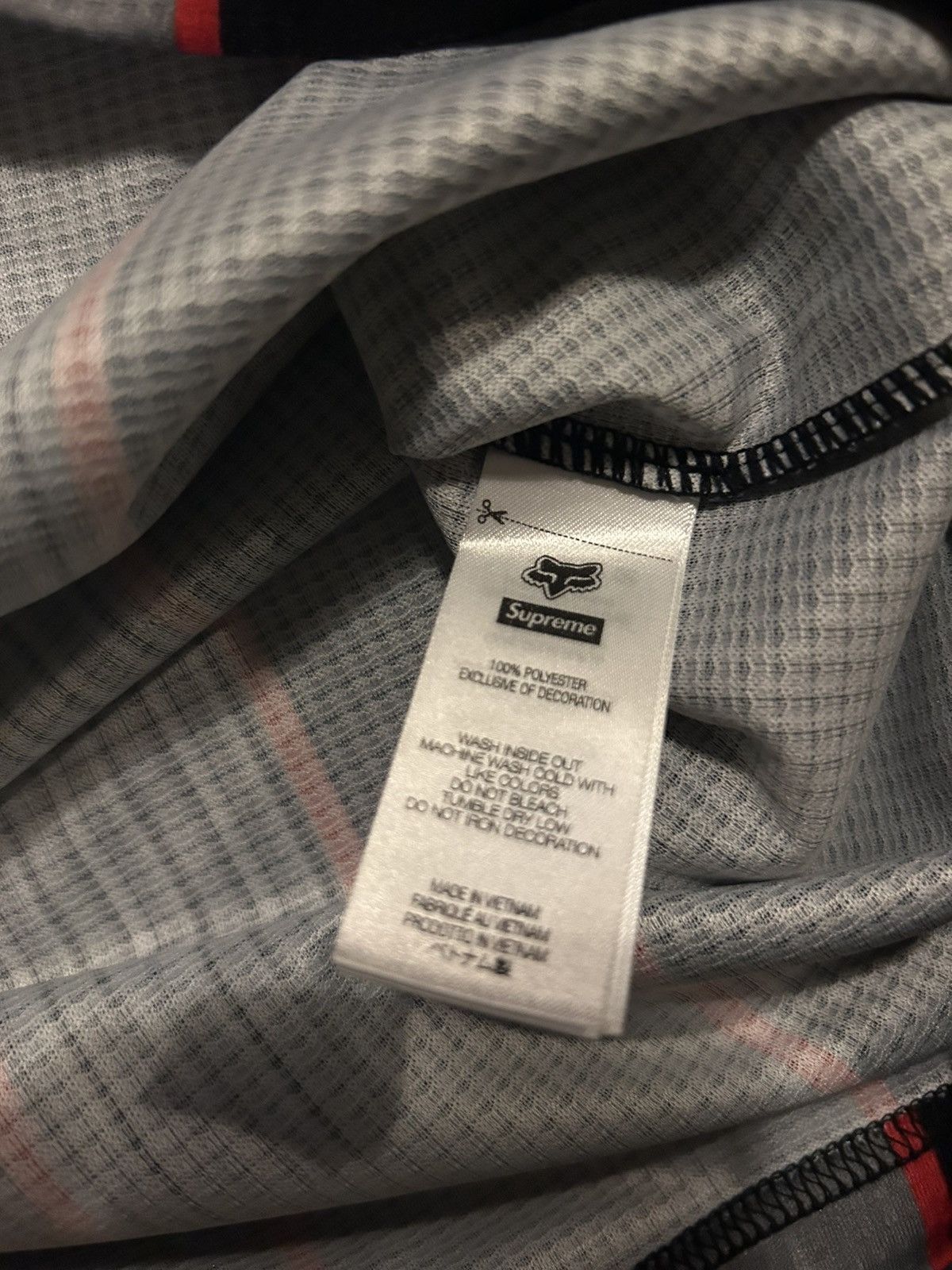 Fox Racing × Supreme Supreme x Fox Racing DMX Jersey Black Size US L / EU 52-54 / 3 - 7 Thumbnail