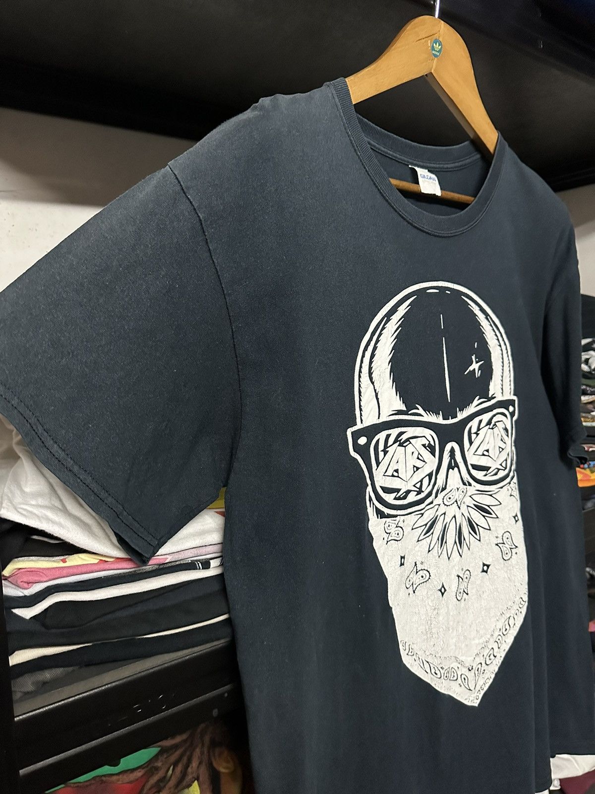 Band Tees × Vintage Vintage LAST MNE Last American Rock Stars Sun Faded Tee Size US L / EU 52-54 / 3 - 11 Thumbnail