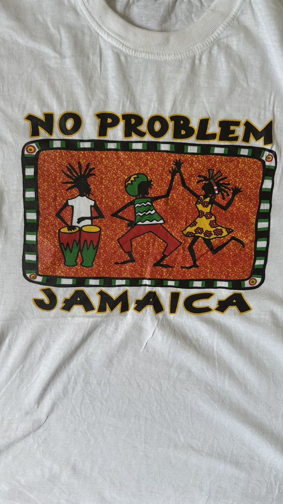 Vintage VINTAGE NO PROBLEM JAMAICA TEE Size US XXL / EU 58 / 5 - 2 Thumbnail