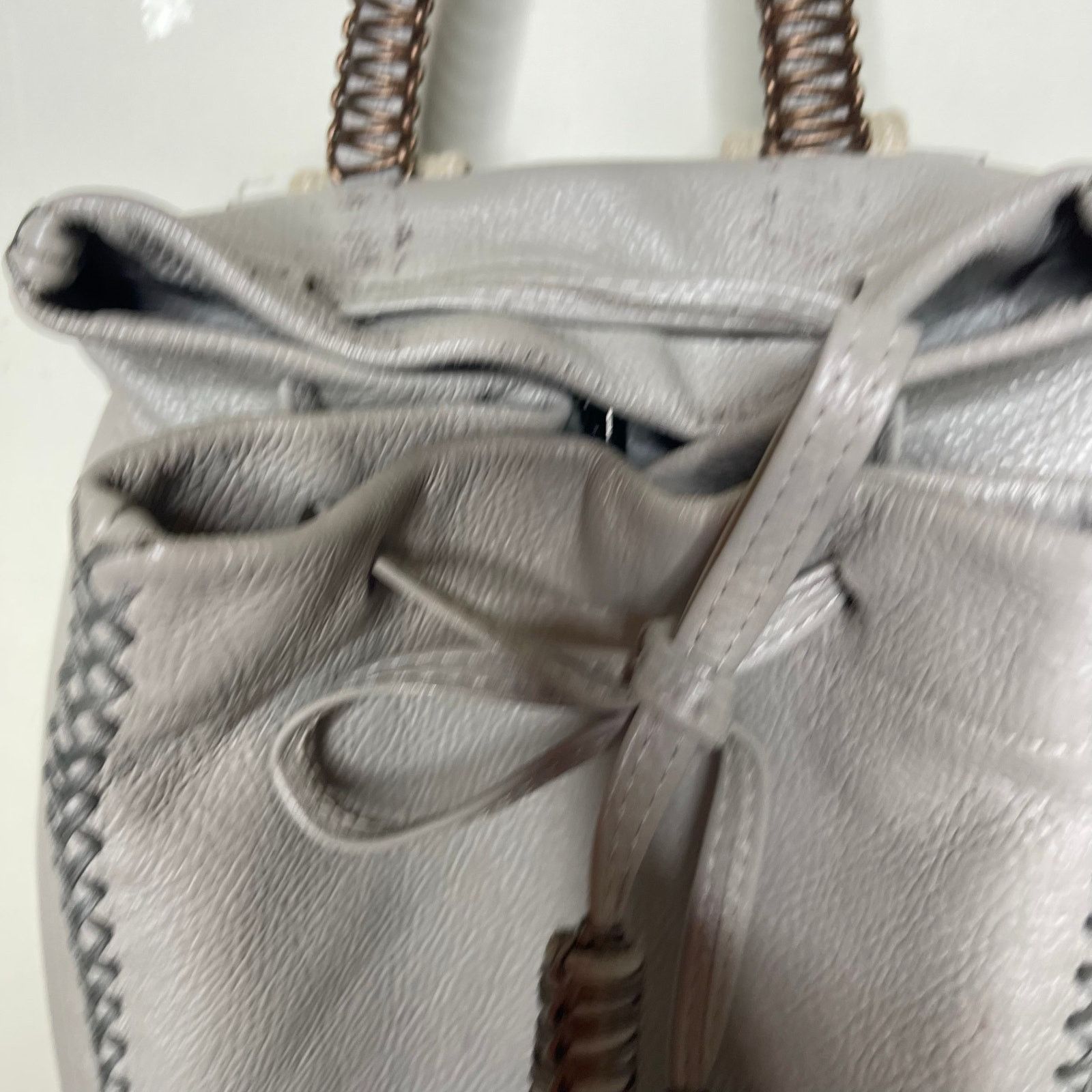 Other Callista BACKPACK IN GREY GRAINED LEATHER Size ONE SIZE - 8 Thumbnail