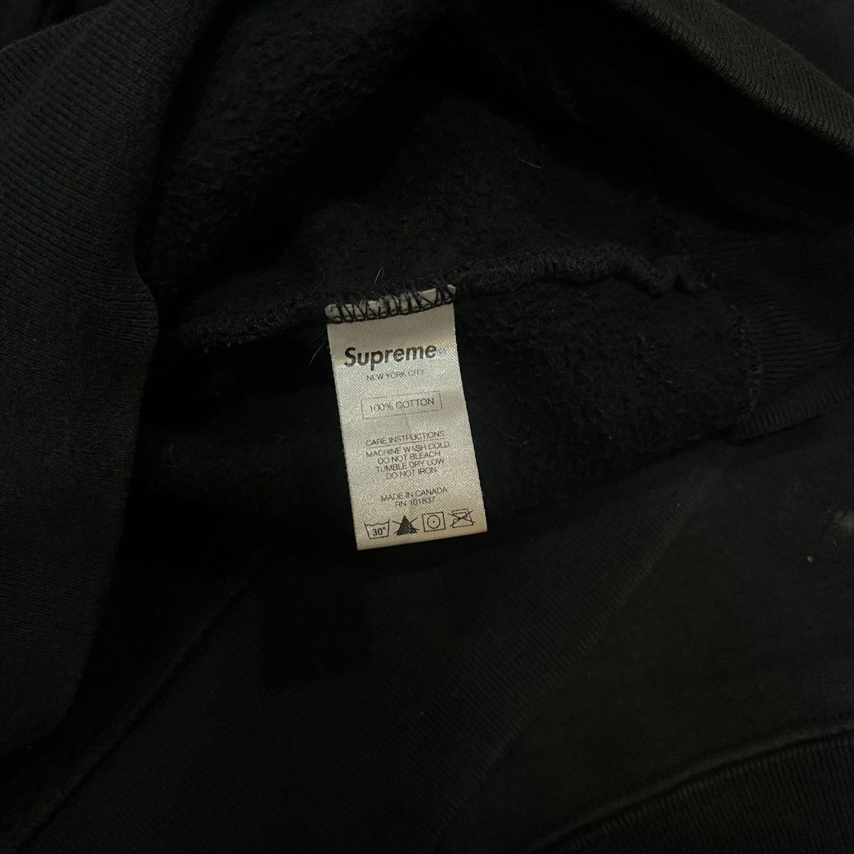 Supreme Supreme Banner Hoodie Sweatshirt FW14 Size US L / EU 52-54 / 3 - 6 Thumbnail