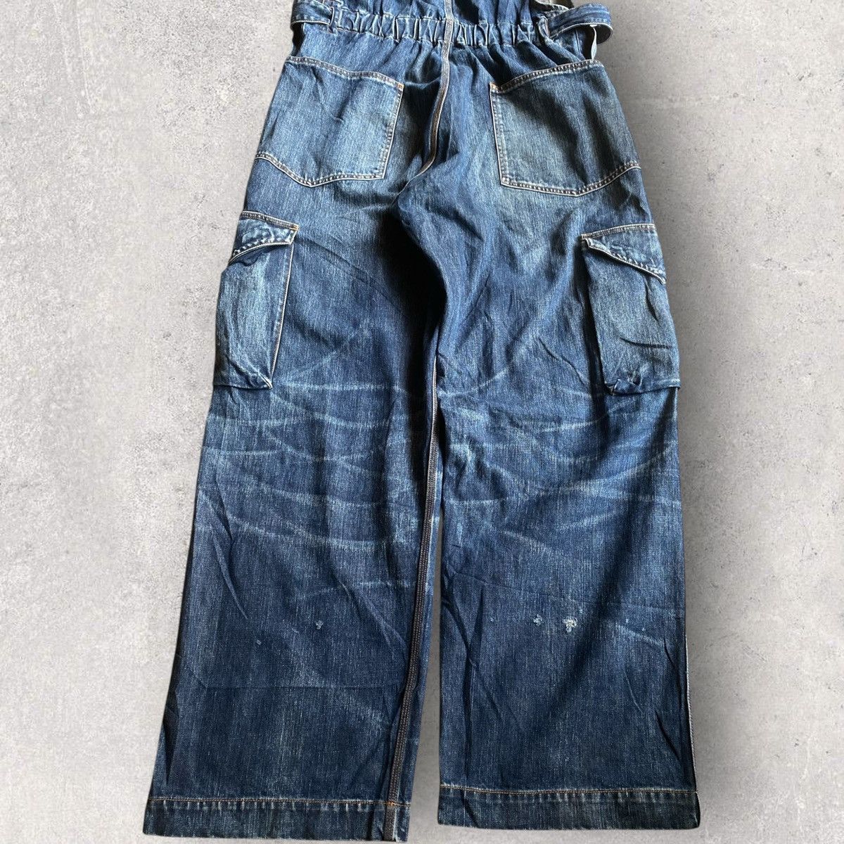 Yohji Yamamoto Vintage Y’s At Work Magic Wash Overall Denim Size US 34 / EU 50 - 12 Thumbnail