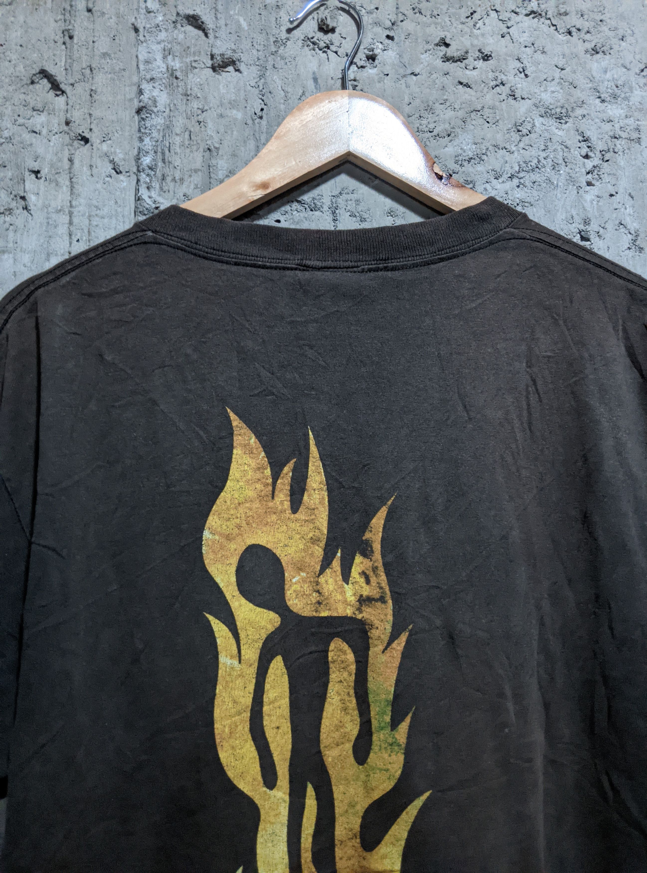 Vintage Vintage 2001 thrashed in flames death metal distressed erd Size US M / EU 48-50 / 2 - 8 Thumbnail