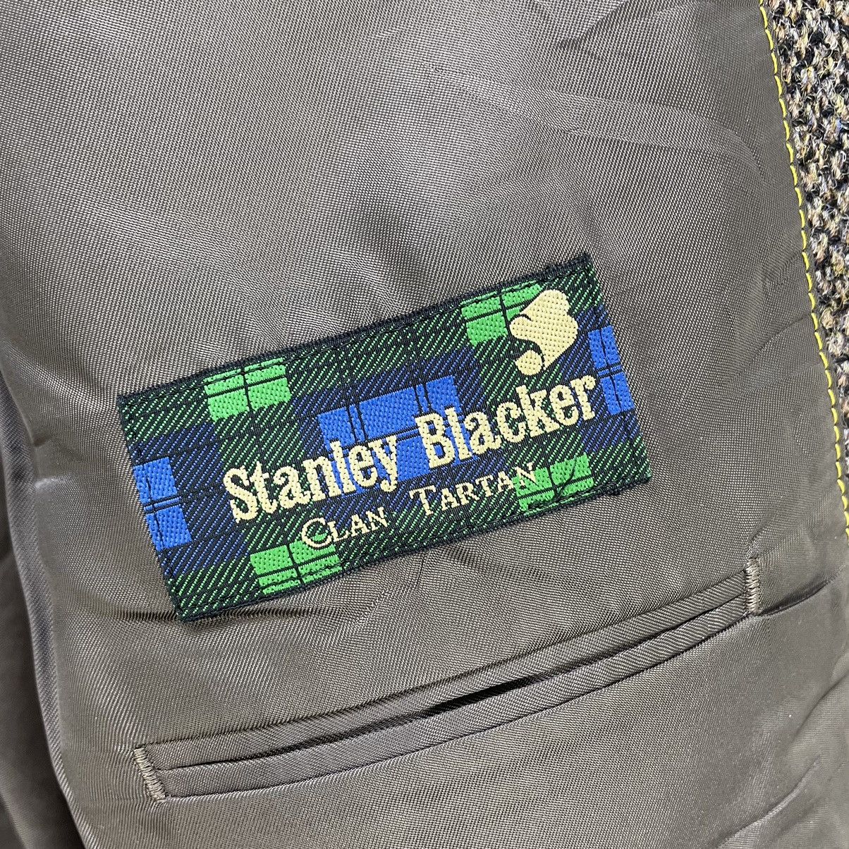 Harris Tweed × Stanley Blacker 💥Vintage Haris Tweed X Stanley Blacker Jacket Size US M / EU 48-50 / 2 - 6 Thumbnail