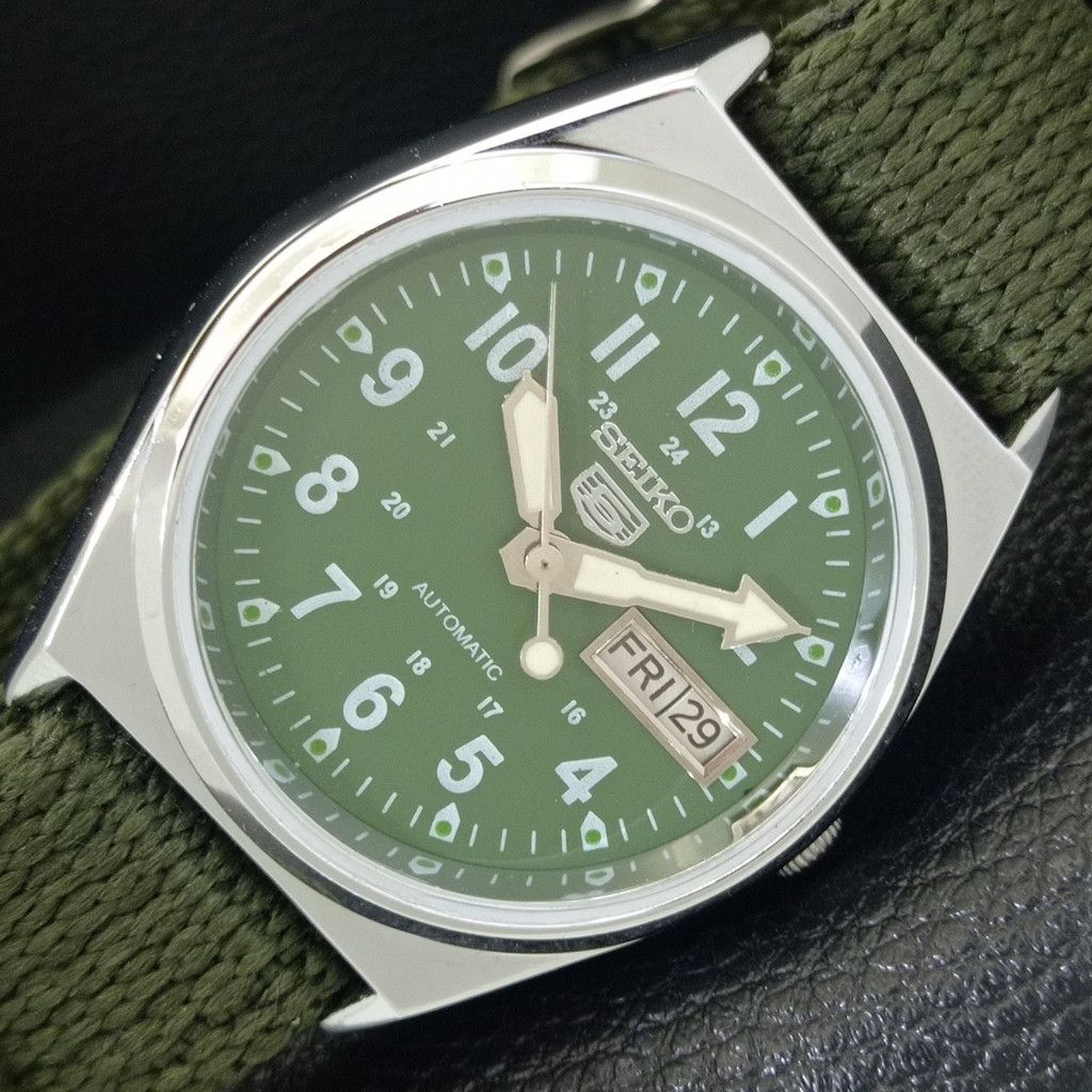REFURBISHED VINTAGE SEIKO 5 AUTO JAPAN MENS WATCH a441732