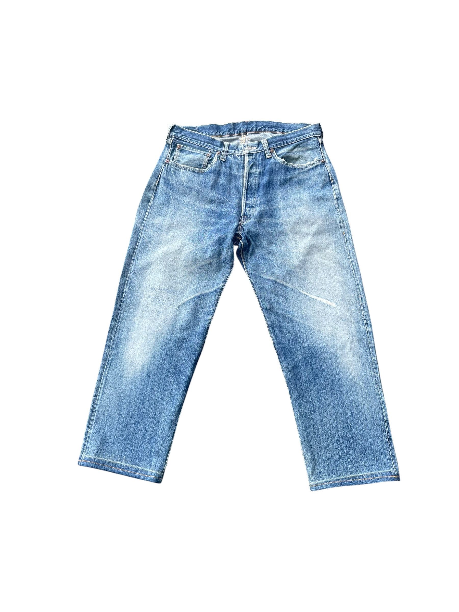The Real McCoy's Vintage Joe Mccoy Selvedge Denim Size US 34 / EU 50 - 2 Thumbnail