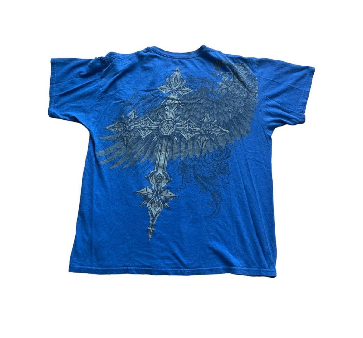 Affliction MMA Elite Blue Tee L Size US L / EU 52-54 / 3 - 2 Thumbnail