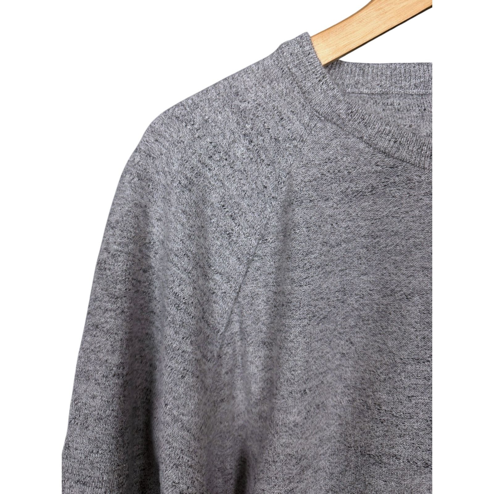 J.Crew J.Crew 100% Cotton Gray Crewneck Sweater Work Career Men's L Size US L / EU 52-54 / 3 - 3 Thumbnail