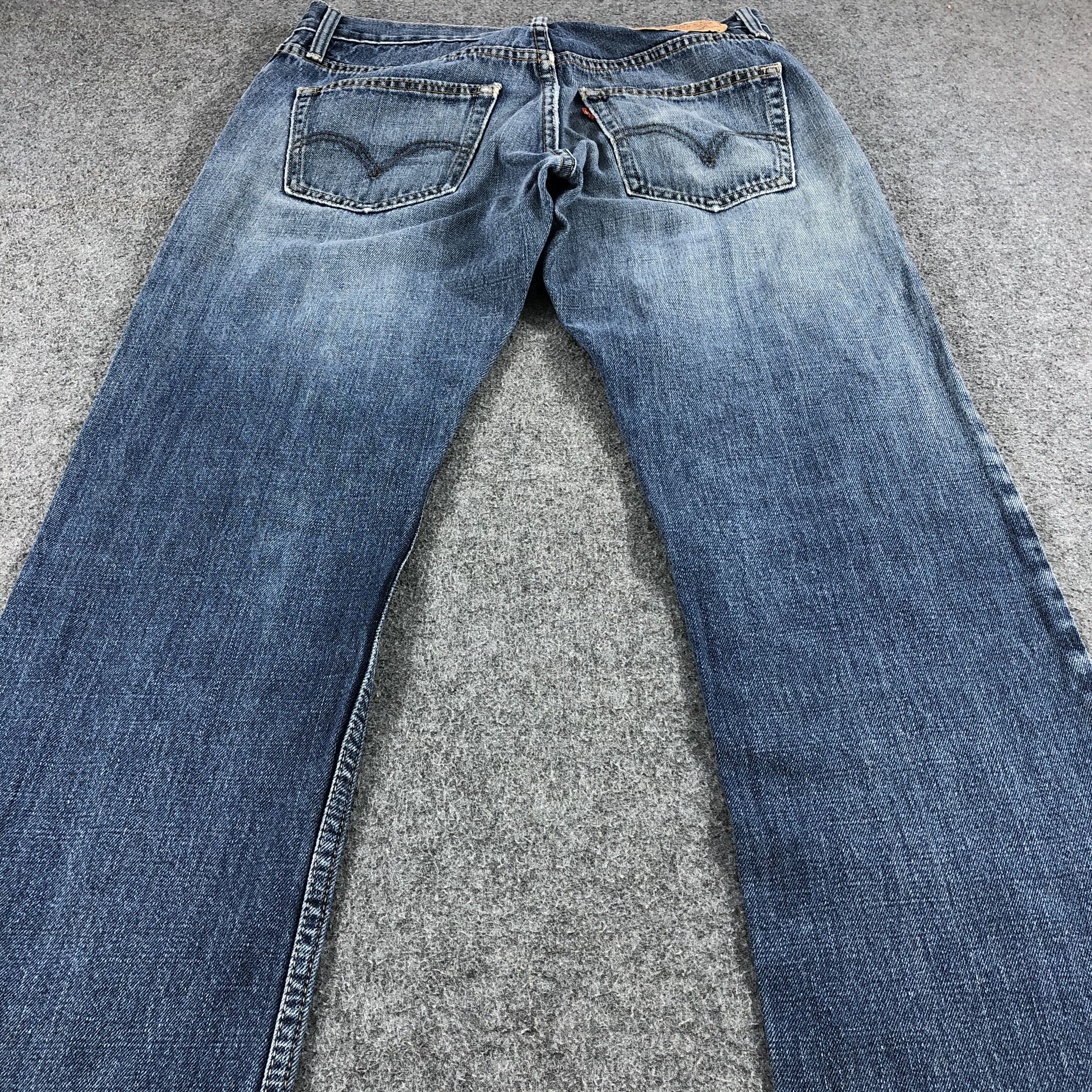 Levi's Vintage Blue Wash Levis 514 Jeans- J1356 Size US 31 - 3 Thumbnail