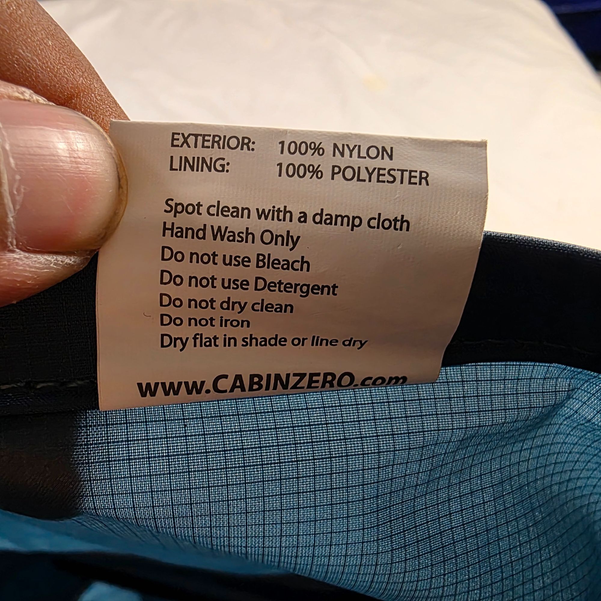 Other Cabin Zero ADV Dry Waterproof Roll Top Blue Backpack Outdoor Size ONE SIZE - 6 Thumbnail