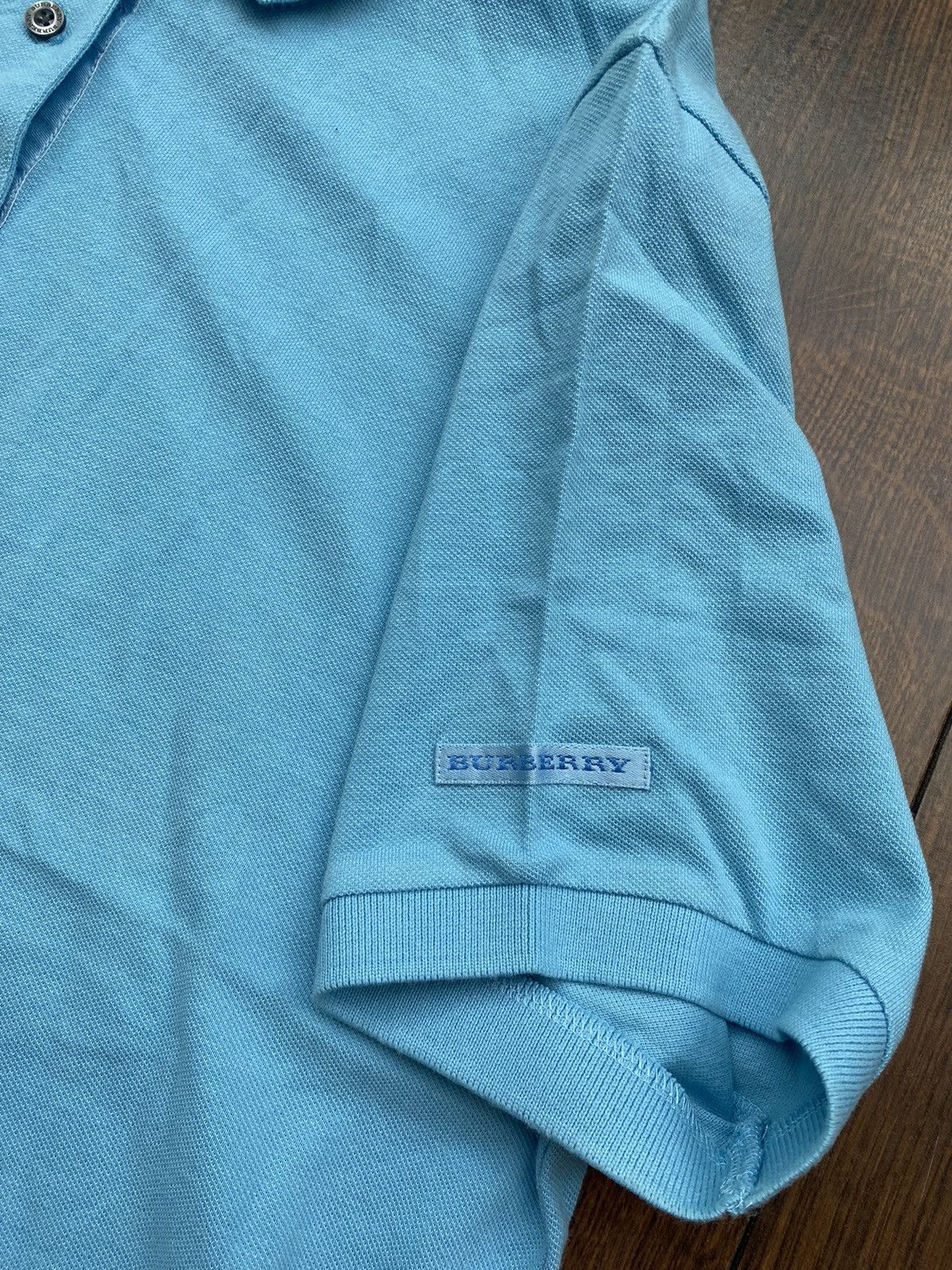 Burberry Rare Burberry Golf polo shirt Luxury Designer Size US L / EU 52-54 / 3 - 3 Thumbnail