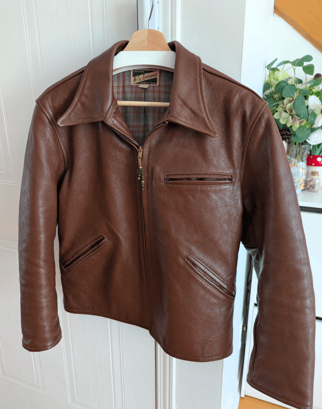 Other McCoy sportswear leather jacket Size US M / EU 48-50 / 2 - 5 Thumbnail