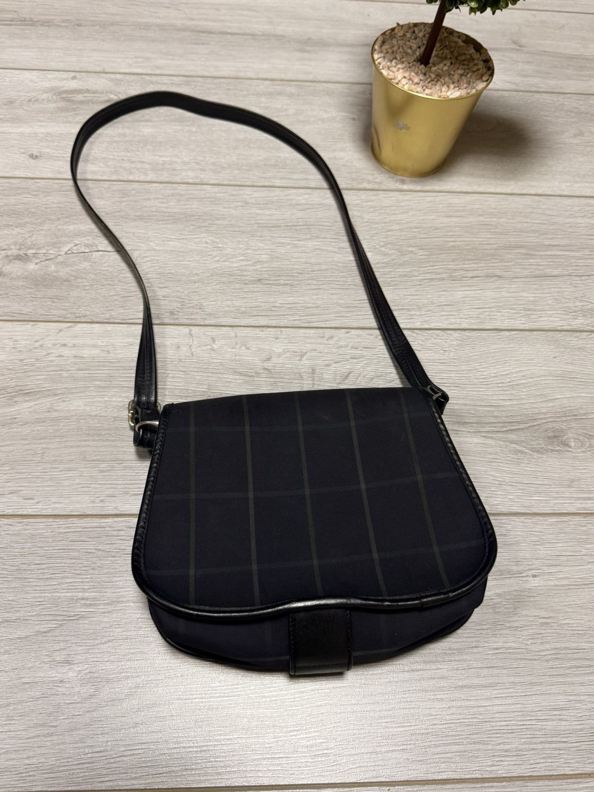 Burberry Burberry check leather crossbody bag Size ONE SIZE - 11 Thumbnail