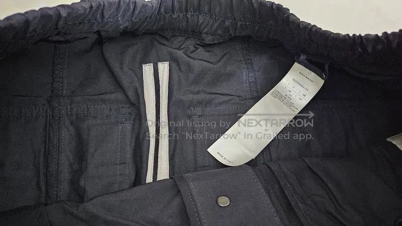 Rick Owens Rick Owens Black Cargo Shorts. Size US 32 / EU 48 - 5 Thumbnail