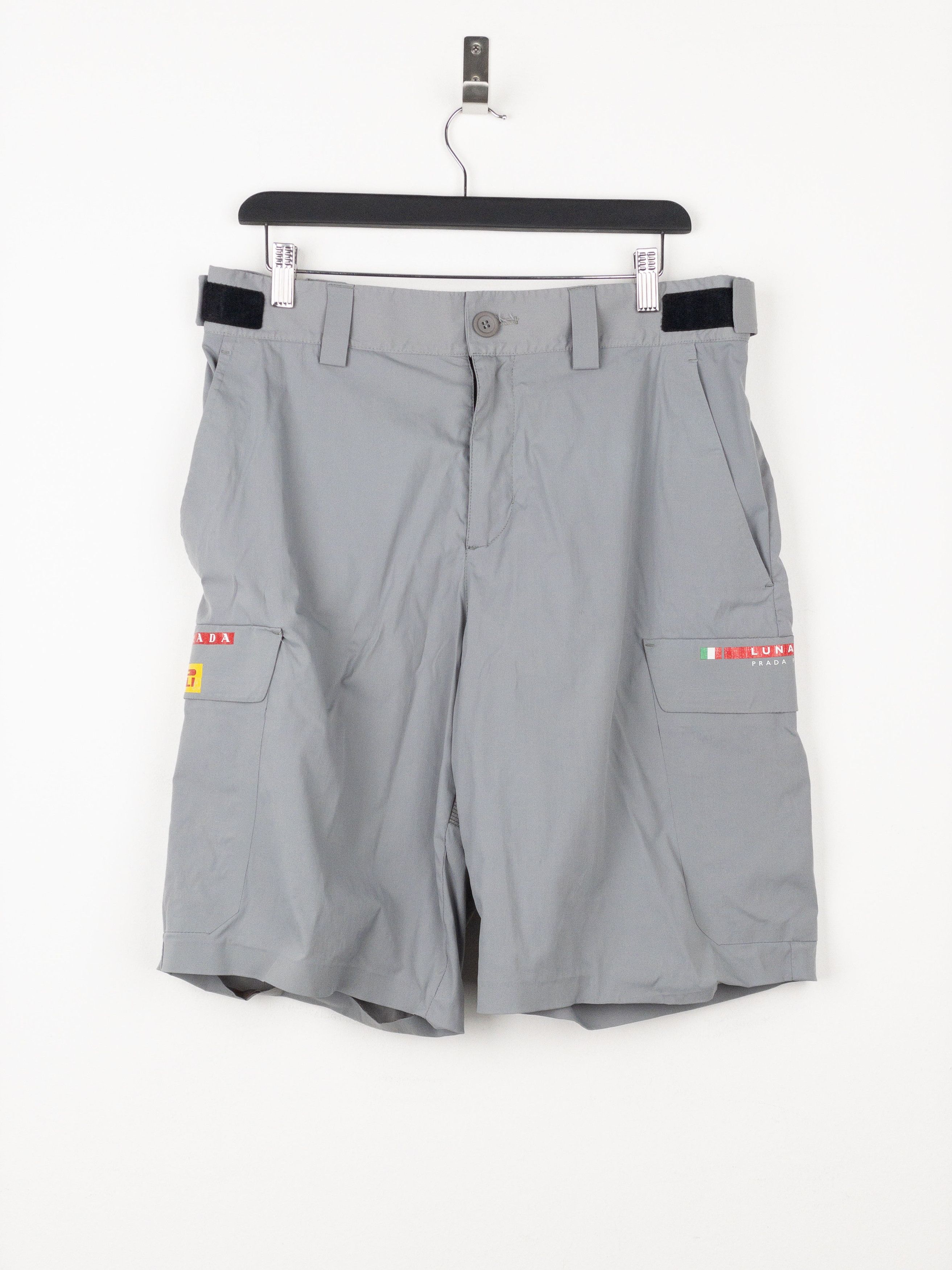 Prada Luna Rossa 2023 American Cup Sailing Cargo Shorts Size US 30 / EU 46 - 1 Thumbnail