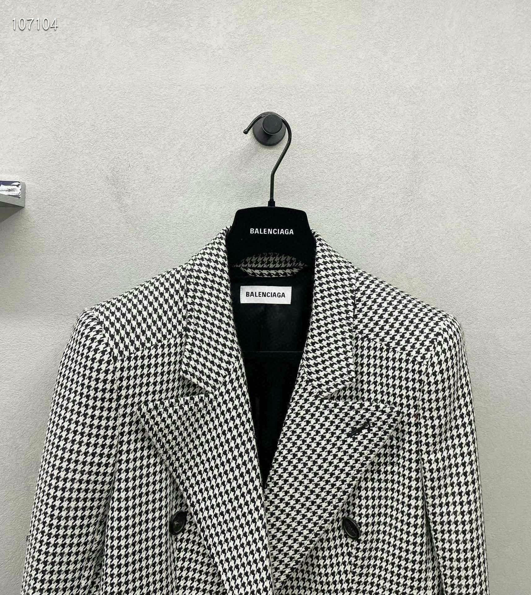 Balenciaga Balenciaga Houndstooth Set jacket 2501-Nextarrow Size XL / US 12-14 / IT 48-50 - 4 Thumbnail