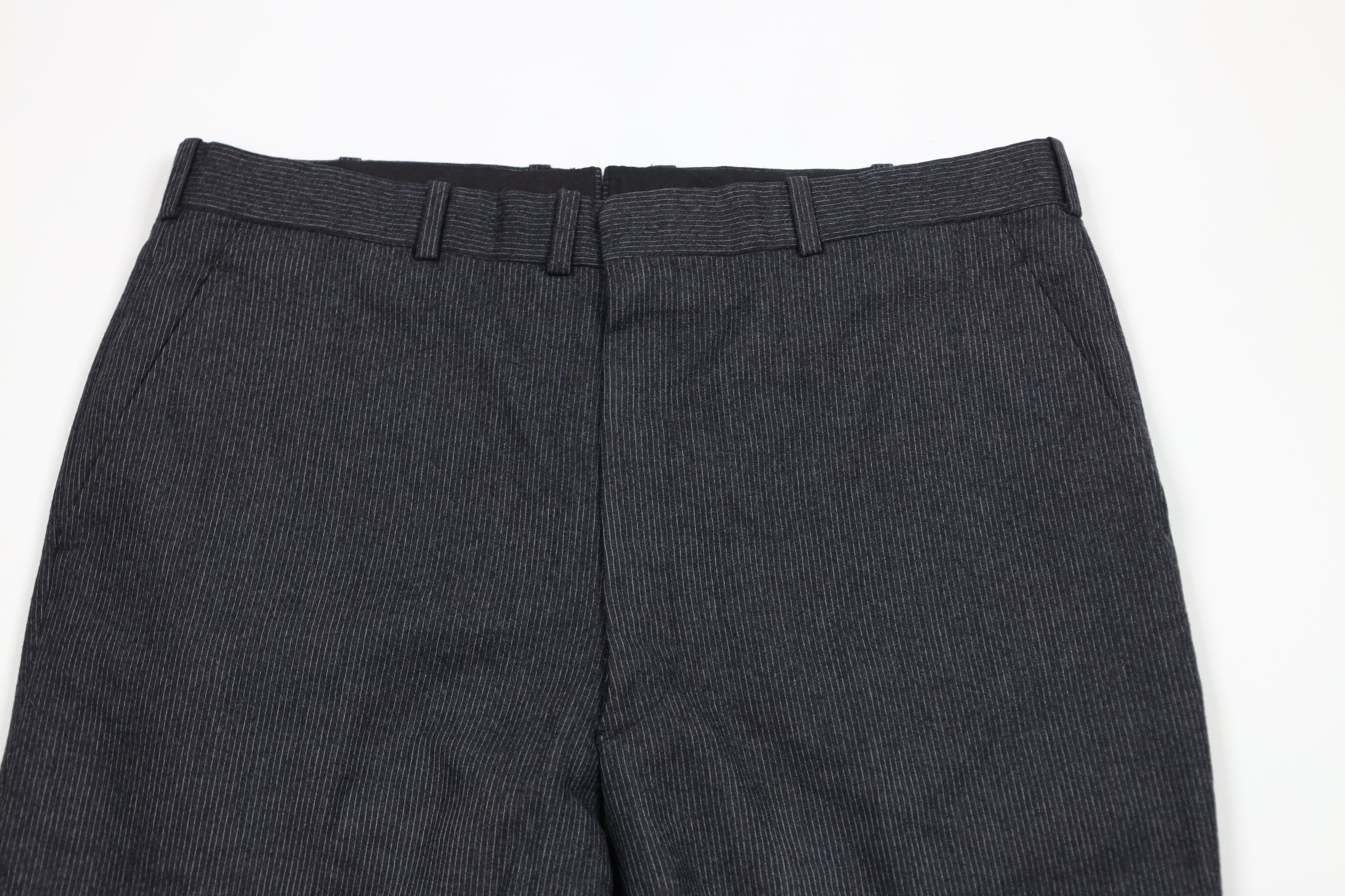 Vintage Vintage 50s 60s Streetwear Pinstriped Bell Bottoms Pants Size US 34 / EU 50 - 2 Thumbnail