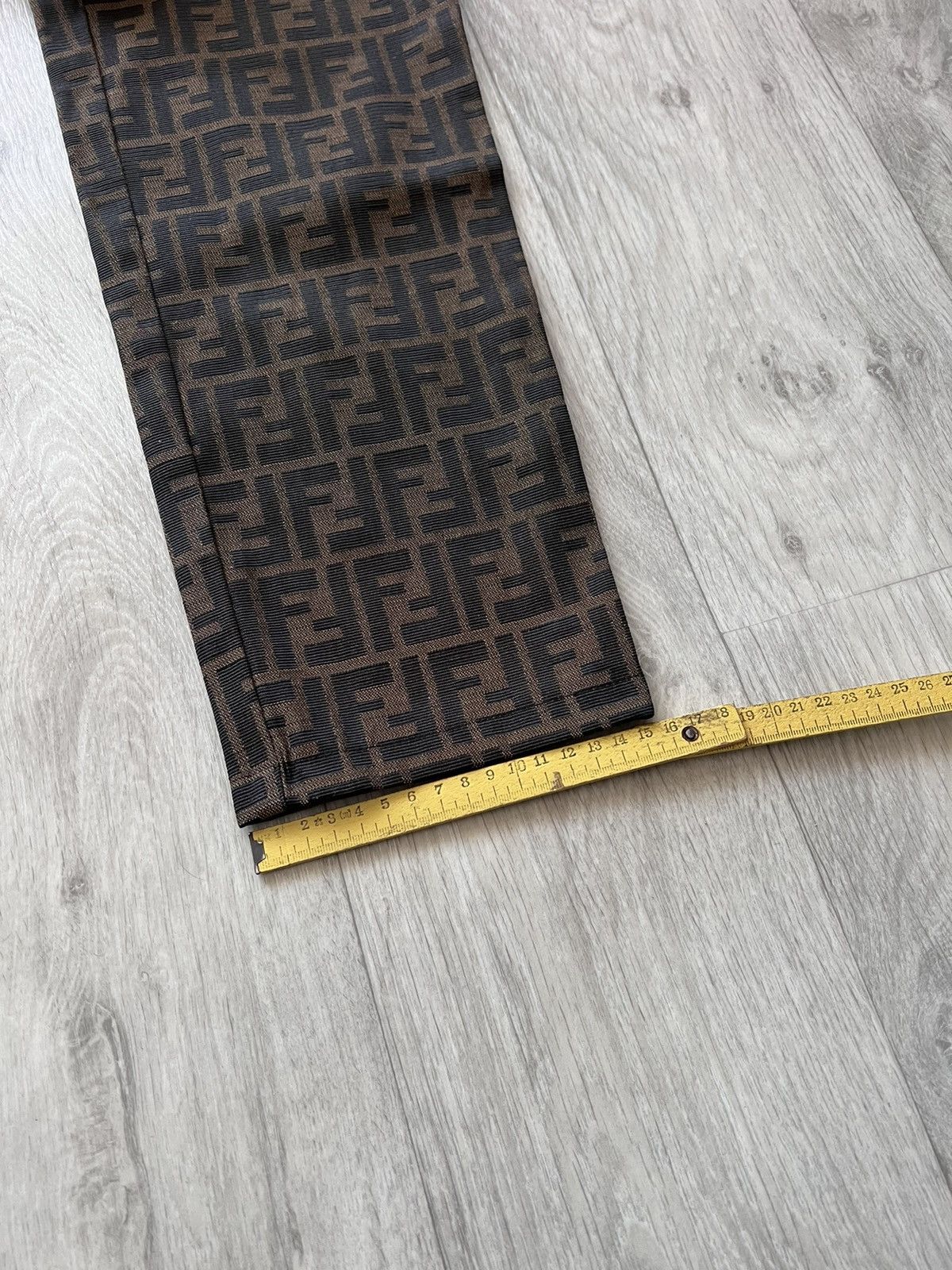 Fendi Vintage Fendi Zucca Monogram Pants 90s Size 29" - 16 Thumbnail