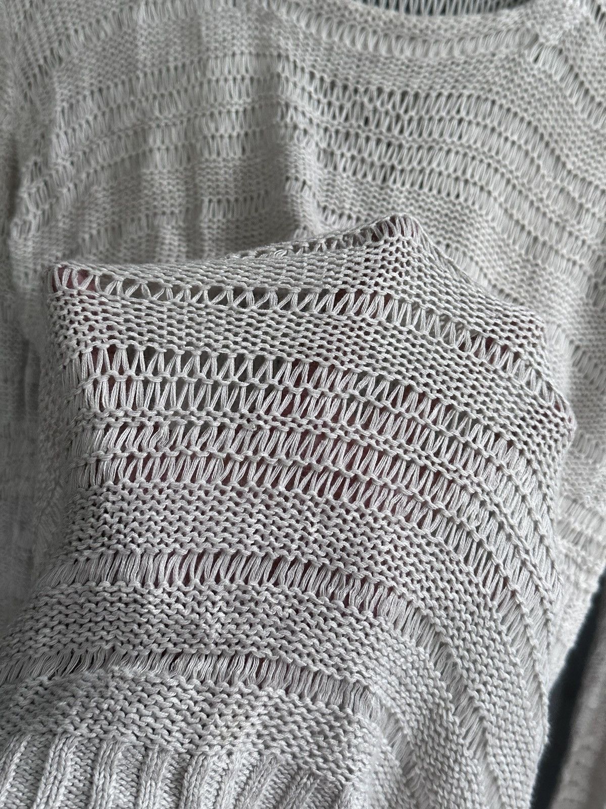 Japanese Brand × PPFM Travas Open Knit fishnet ifsixwasnine lgb style knit Size US M / EU 48-50 / 2 - 5 Thumbnail