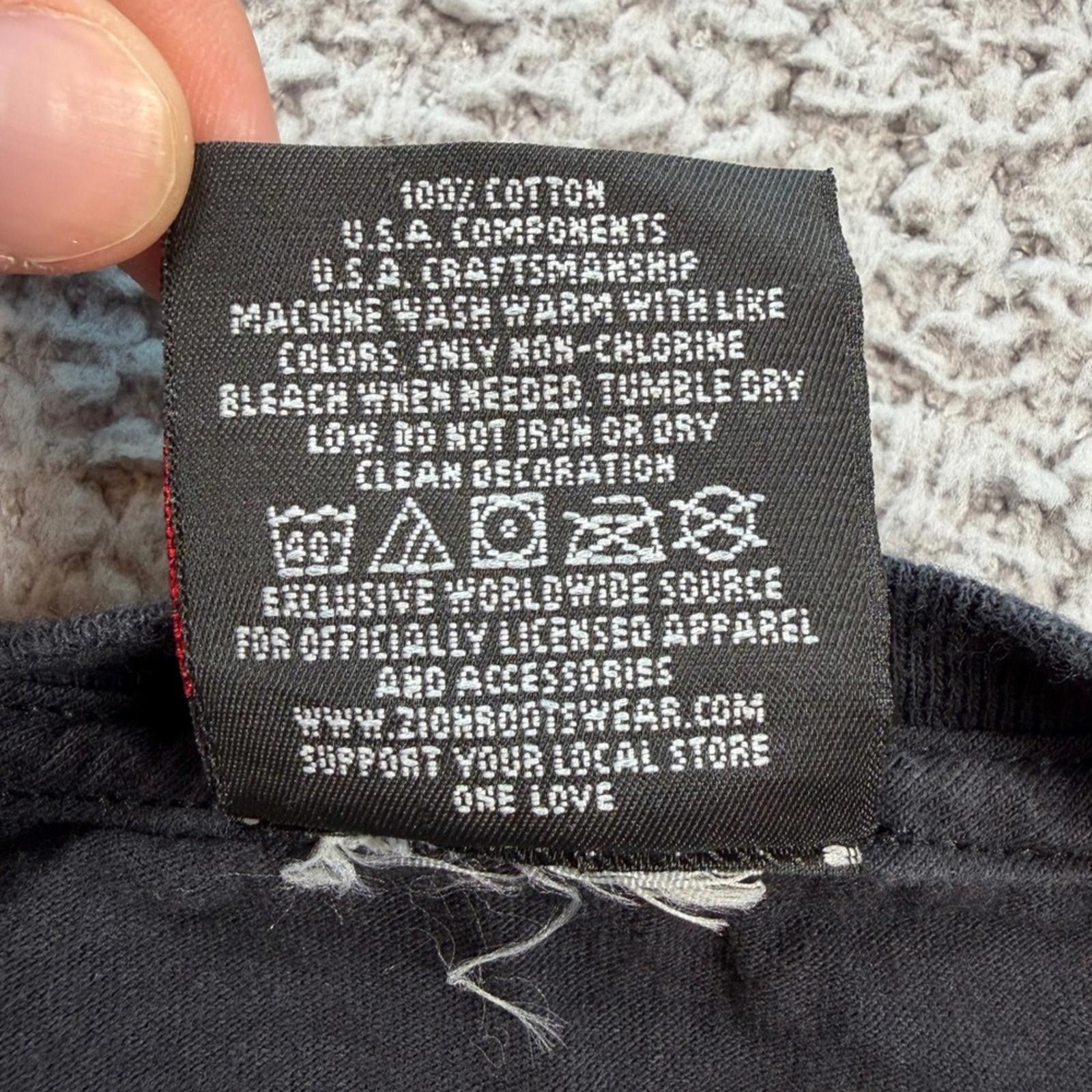 Zion Rootswear Bob Marley Zion Rootswear T Shirt Mens M Black Reggae Rasta Size US M / EU 48-50 / 2 - 5 Thumbnail