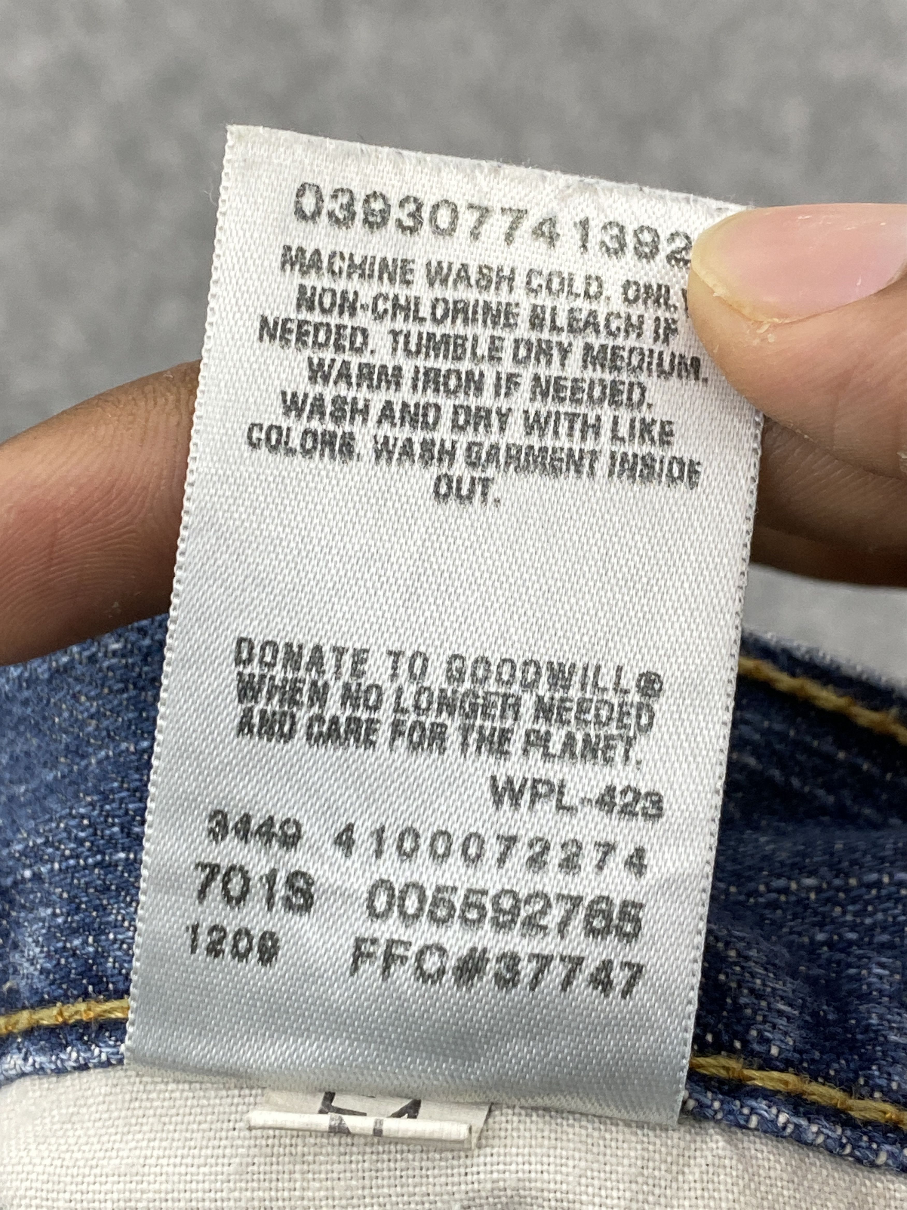 Levi's Vintage Levi's 559 Faded Blue Jeans DP2646 Size US 38 / EU 54 - 7 Thumbnail