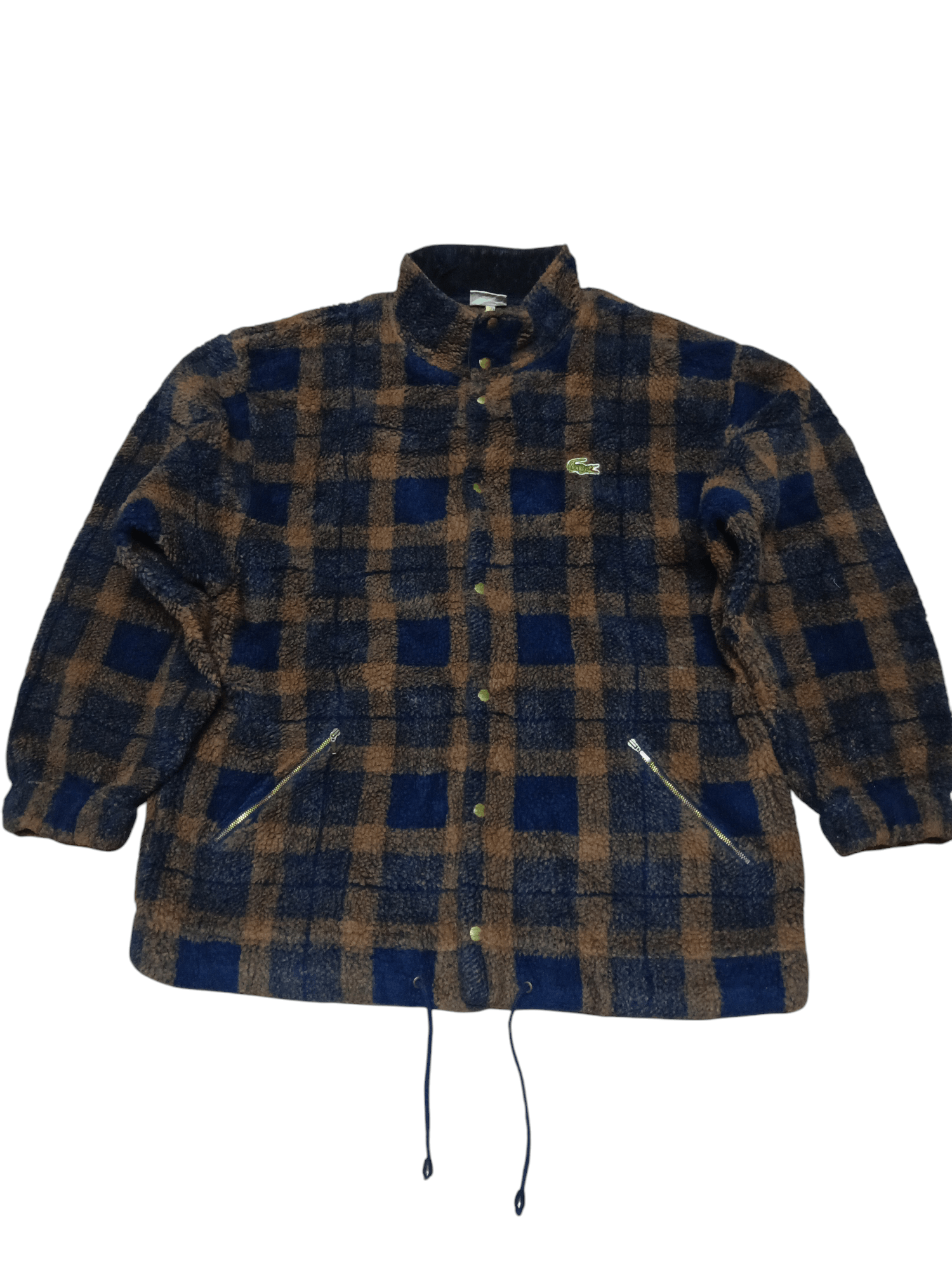 Lacoste × Vintage vintage 90s lacoste fleece jackets Size US L / EU 52-54 / 3 - 1 Thumbnail