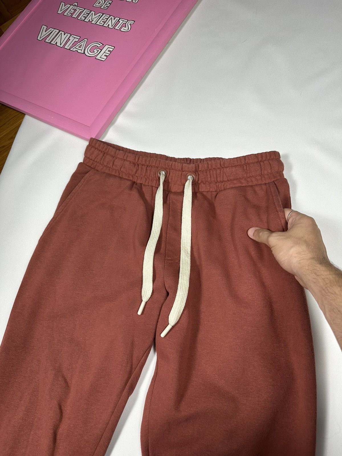 Folk Folk Trousers Pants Curve Joggers Sweatpants Basic Cotton Size 28" / US 6 / IT 42 - 6 Thumbnail