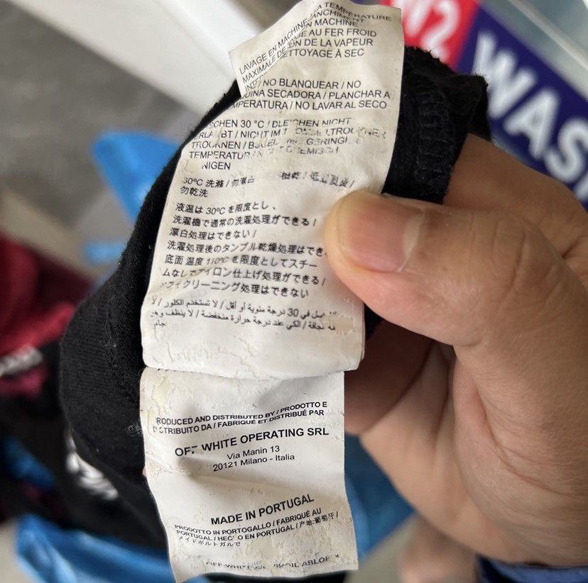 Off-White Off-White SS19 Impressionism Diag Stencil LS Tee Black XS Size US XS / EU 42 / 0 - 9 Thumbnail