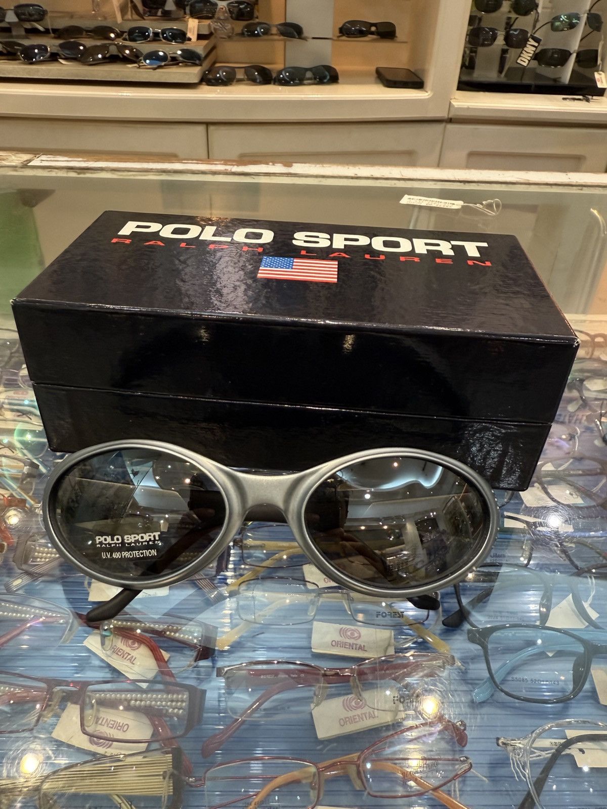 Polo Ralph Lauren 2000's Polo Sport RL Sunglasses Size ONE SIZE - 3 Thumbnail